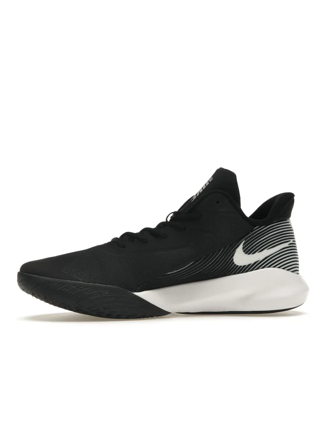 Мужские кроссовки для бега Nike Precision 4 — изображение 3 из 4, черный/белый
