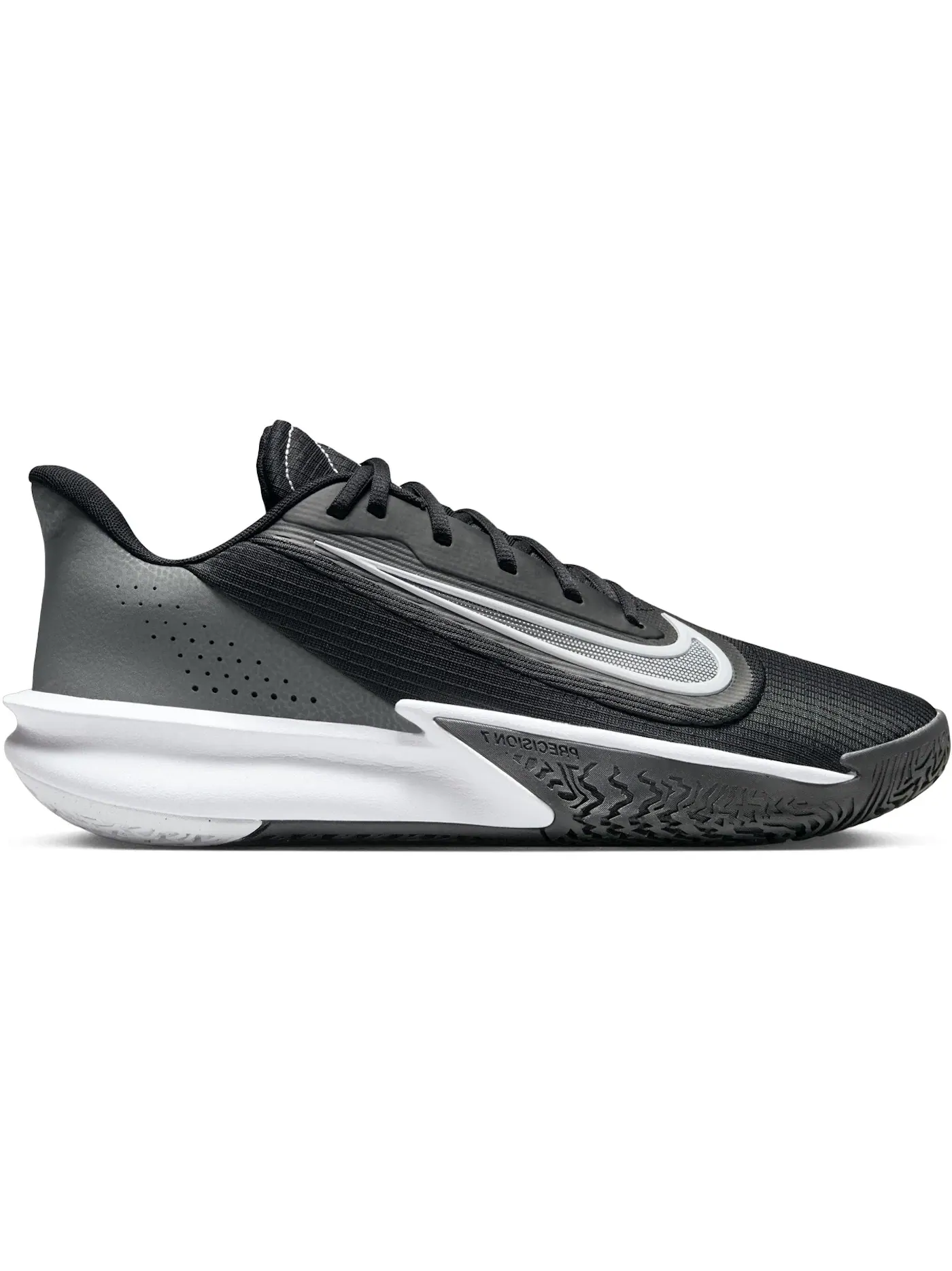 Мужские кроссовки для бега Nike Precision 7 Nike — изображение 1 из 1, черный/серый/серый/белый
