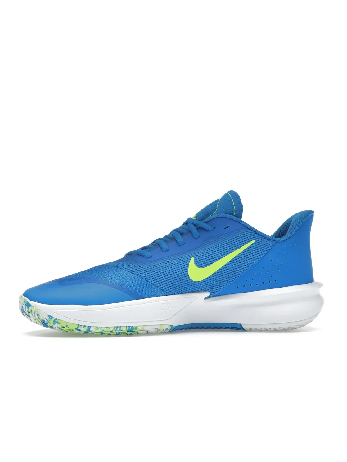 Мужские кроссовки для бега Nike Precision 7 — изображение 3 из 4, синий белый