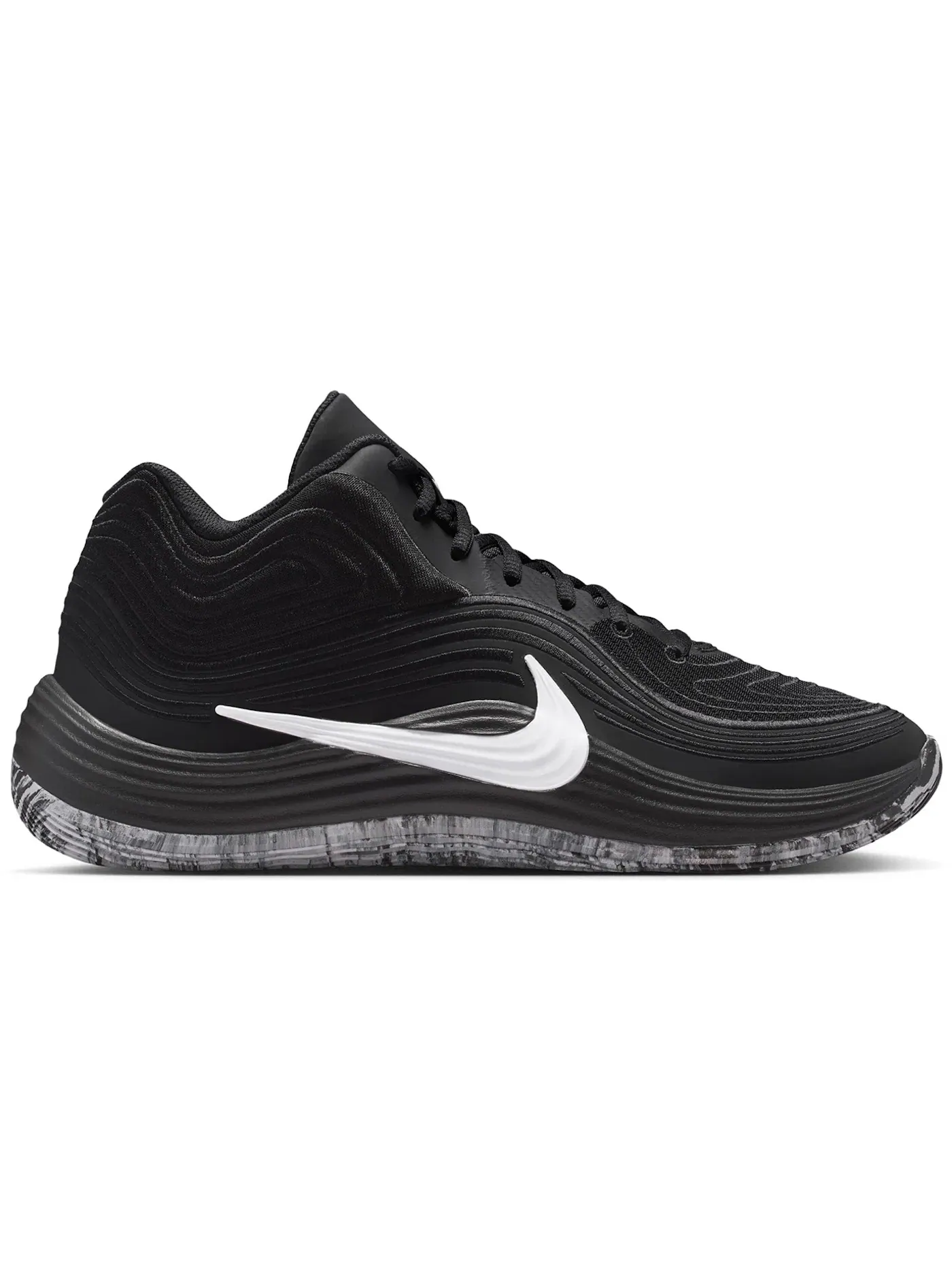 Мужские кроссовки для бега Nike Precision 8 Mid — изображение 1 из 1, черный/белый/белый/белый