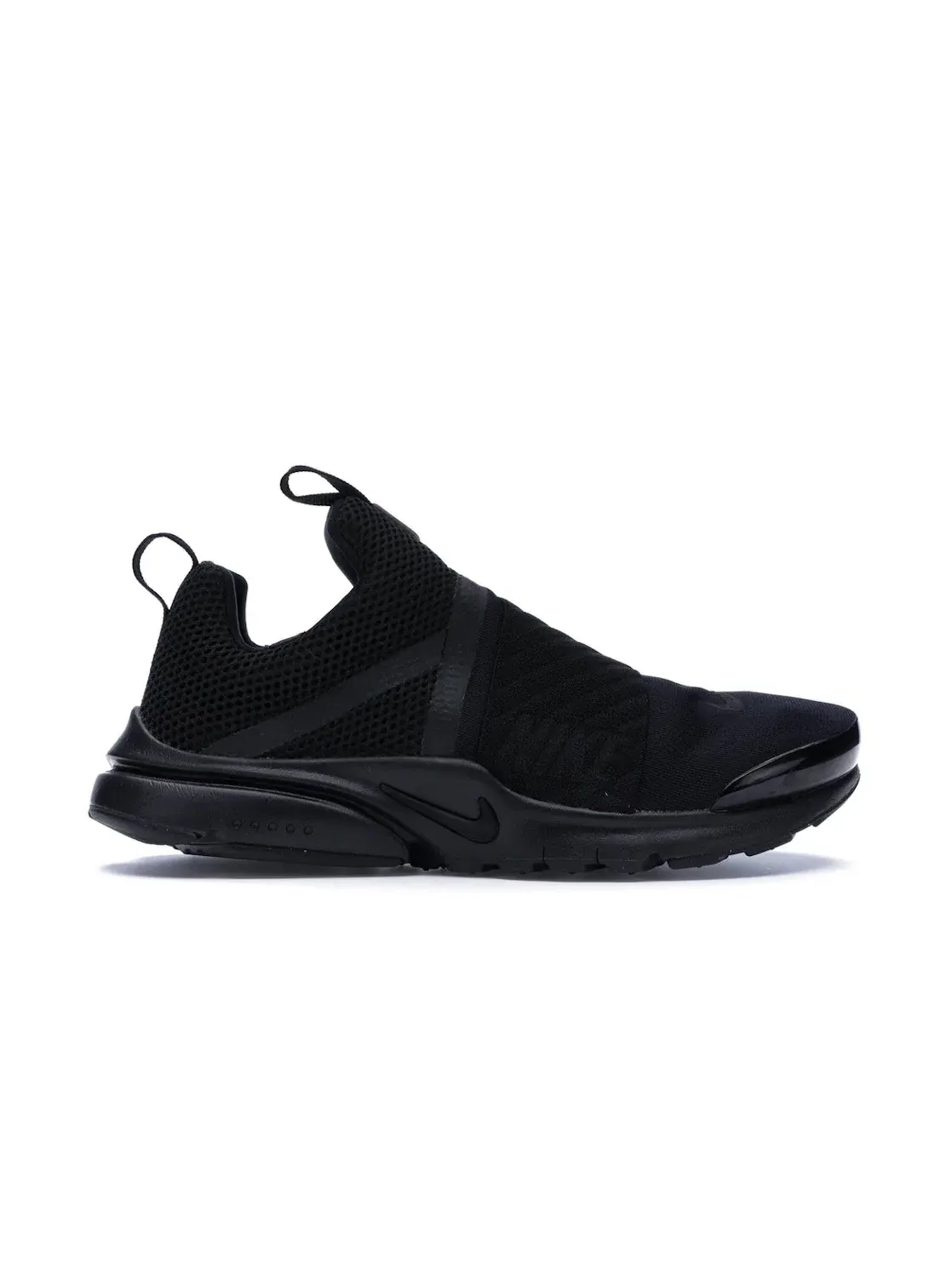 Детские кроссовки с эластичными ремнями Nike Presto Extreme Nike — изображение 1 из 4, черный/черный-черный