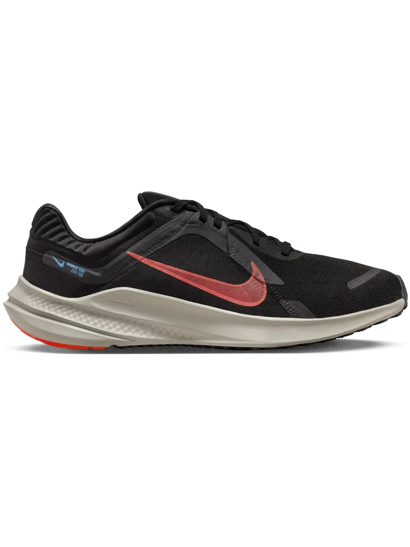 Мужские кроссовки для бега Nike Quest 5 Nike — изображение 1 из 1, черный//синий/яркий