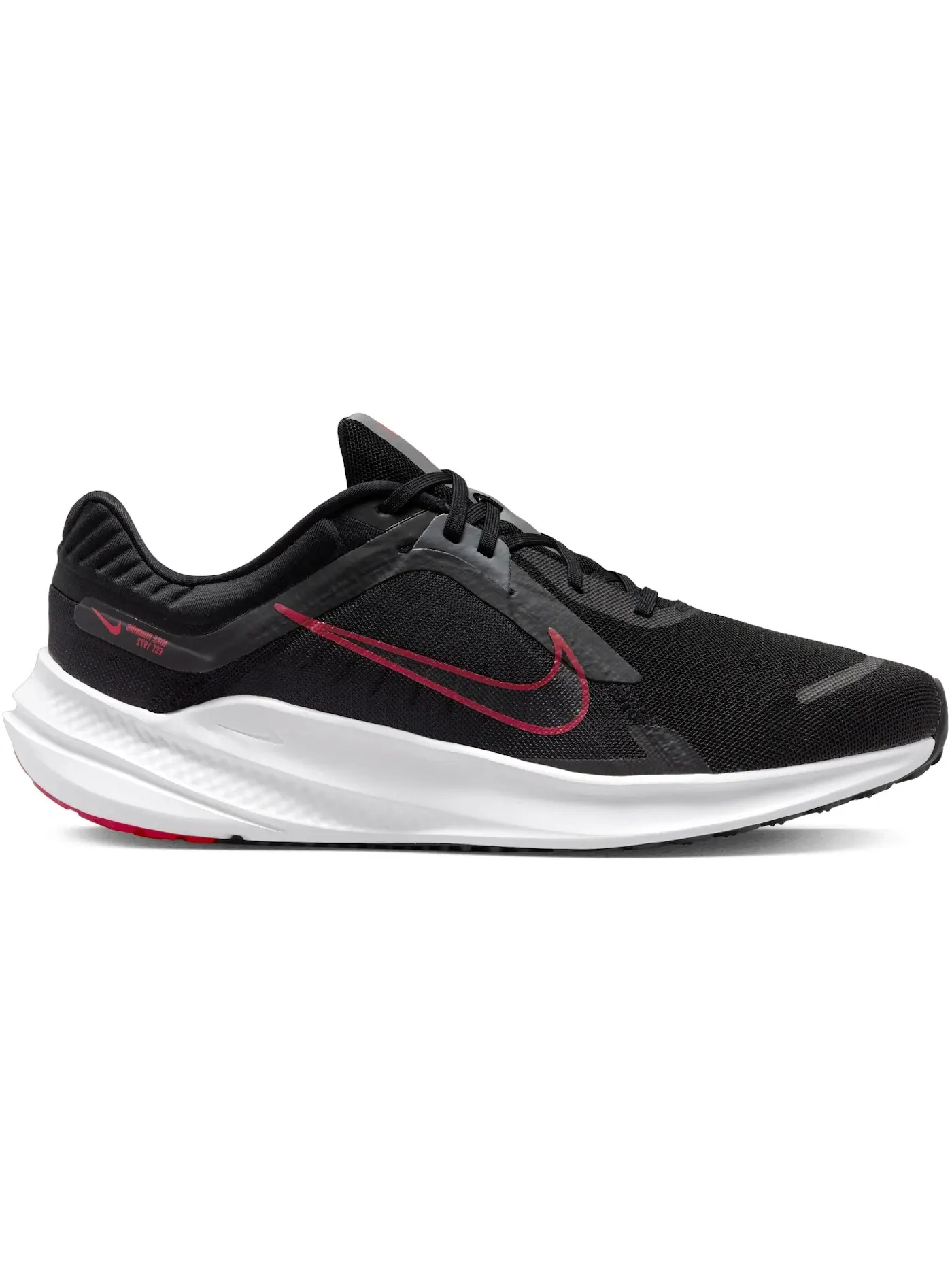 Мужские кроссовки для бега Nike Quest 5 Nike — изображение 1 из 1, черный серый красный