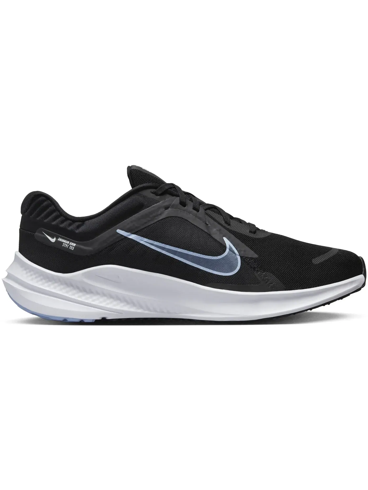 Мужские кроссовки для бега Nike Quest 5 Nike — изображение 1 из 1, черный/белый