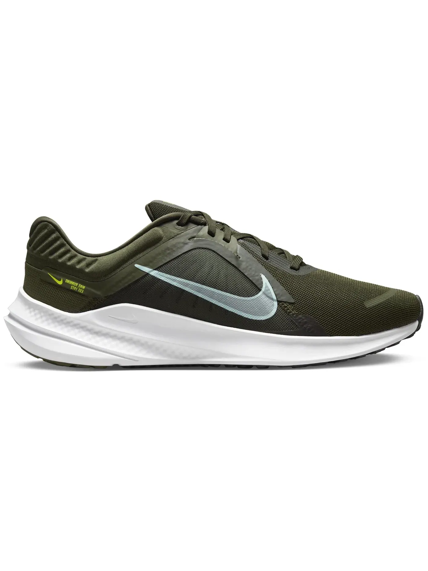 Мужские кроссовки для бега Nike Quest 5 — изображение 1 из 1, хаки//белый/синий