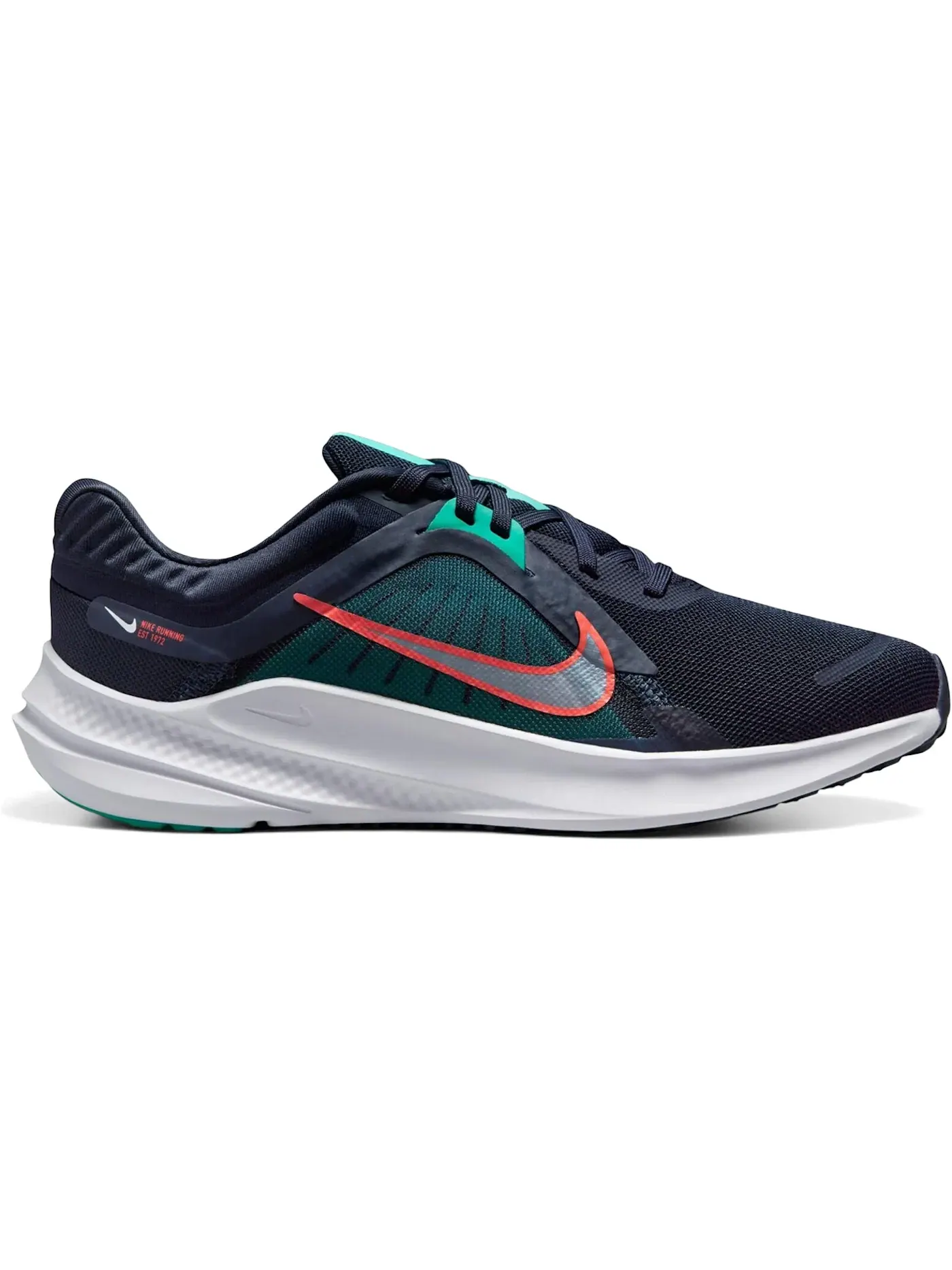 Женские кроссовки для бега Nike Quest 5 Nike — изображение 1 из 1, прозрачный/красный/белый