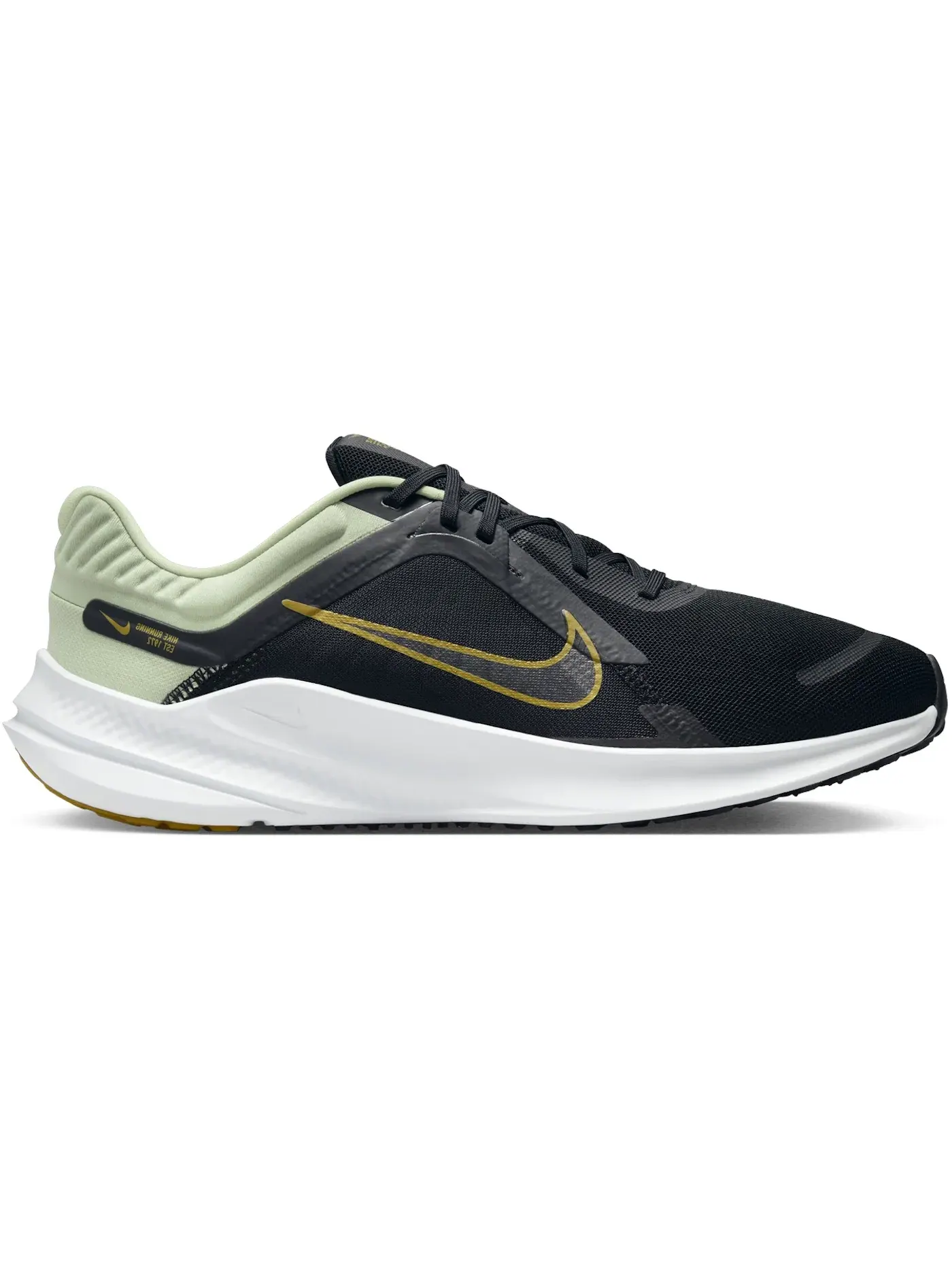Мужские кроссовки для бега Nike Quest 5 — изображение 1 из 1, оливковый/черный/белый