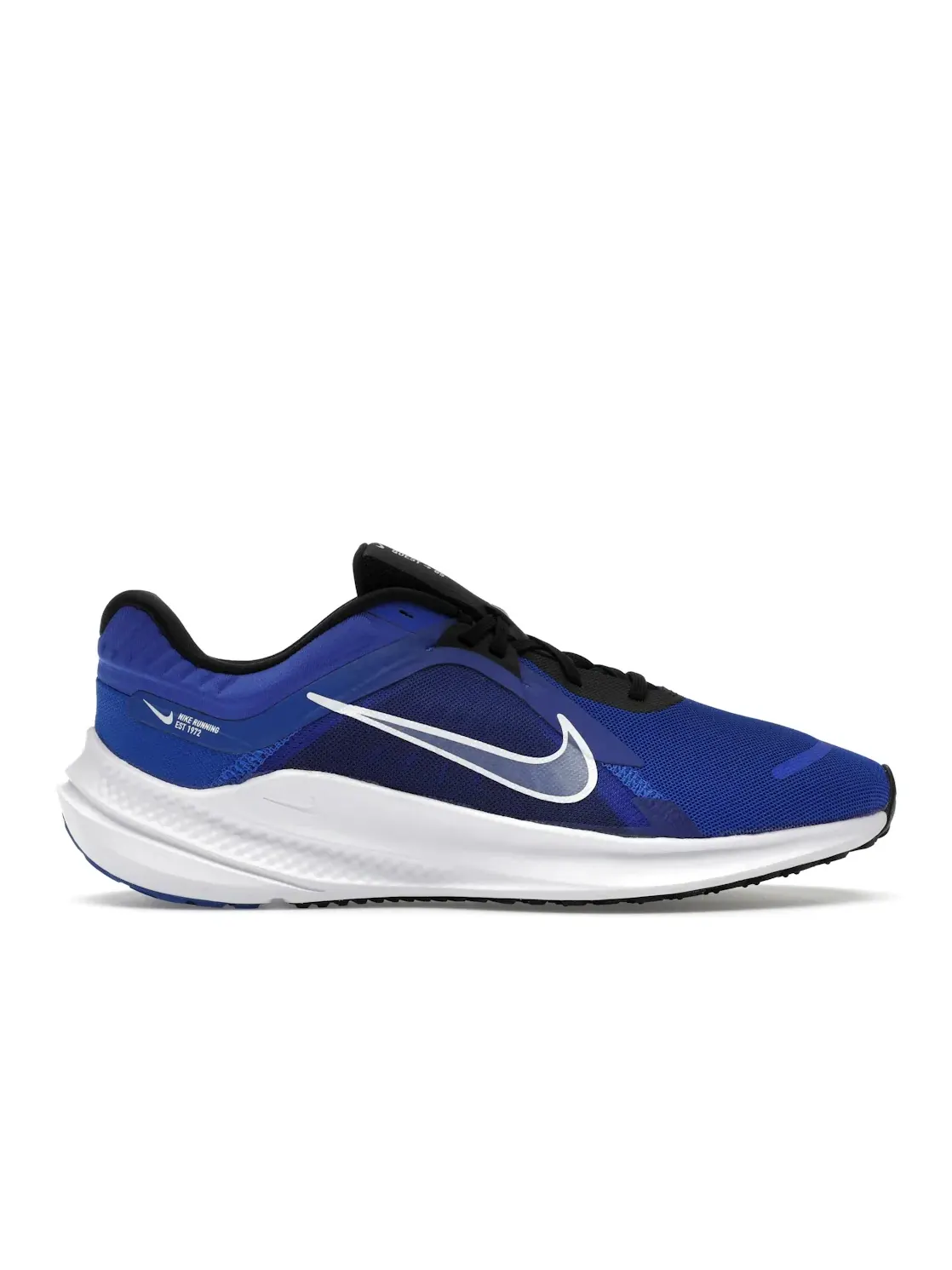Мужские кроссовки для бега Nike Quest 5 — изображение 1 из 4, синий//черный/белый