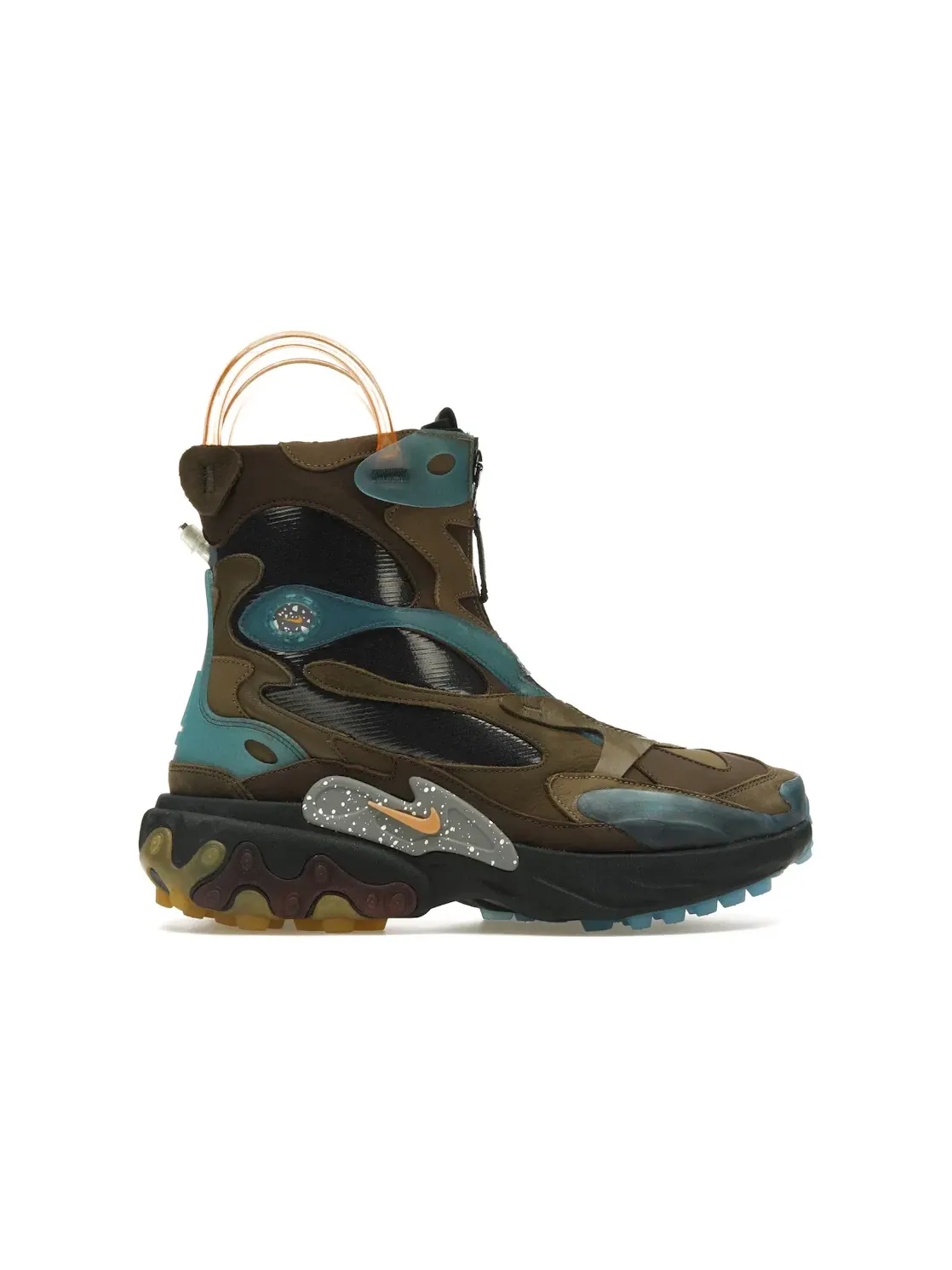 Мужской ботинок Nike React Boot Undercover Nike — изображение 1 из 4, коричневый/черный