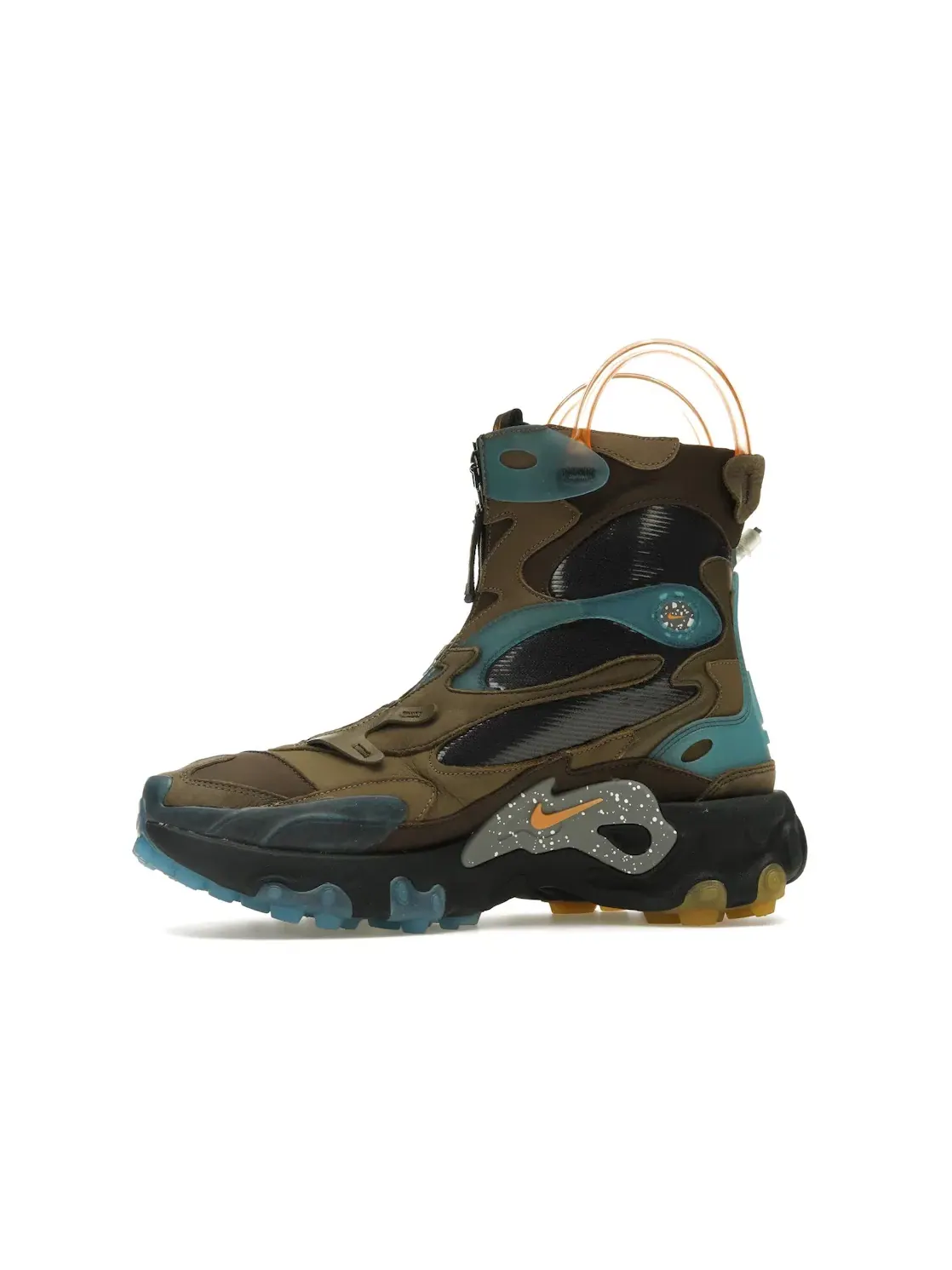 Мужской ботинок Nike React Boot Undercover Nike — изображение 3 из 4, коричневый/черный