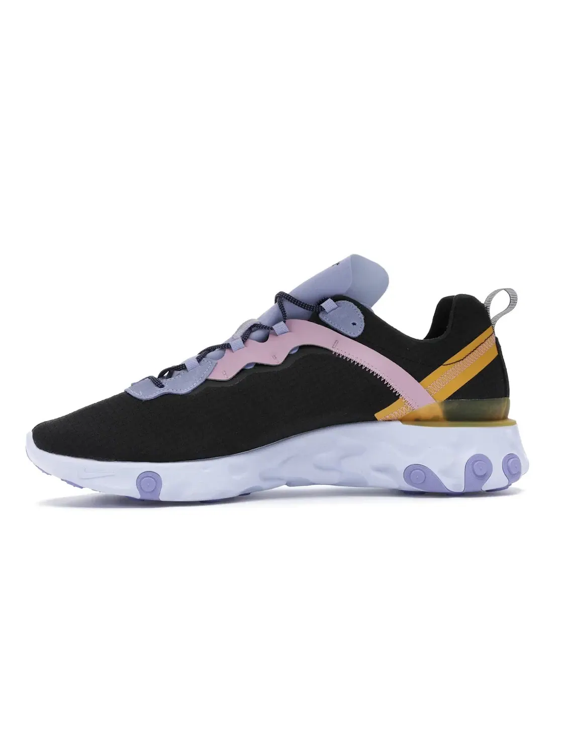 Мужские кроссовки Lifestyle Nike React Element 55 — изображение 3 из 4, черный/светлый