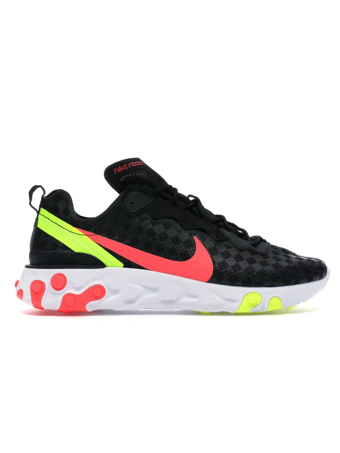 Мужские кроссовки с амортизацией Nike React Element 55 Nike — изображение 1 из 4, черный