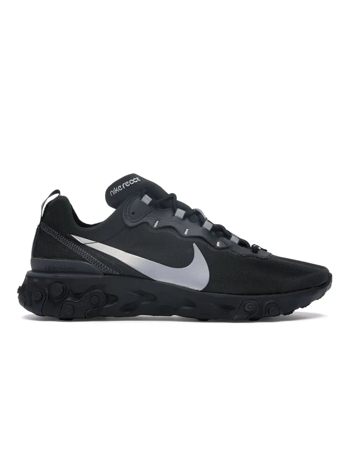 Мужские кроссовки Lifestyle React Element 55 Nike — изображение 1 из 4, черный