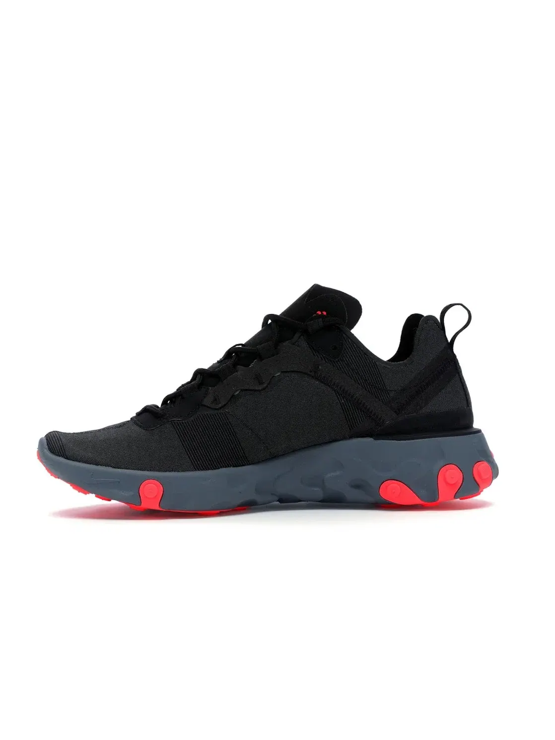 Мужские кроссовки Lifestyle Nike React Element 55 — изображение 3 из 4, черный/красный-серый