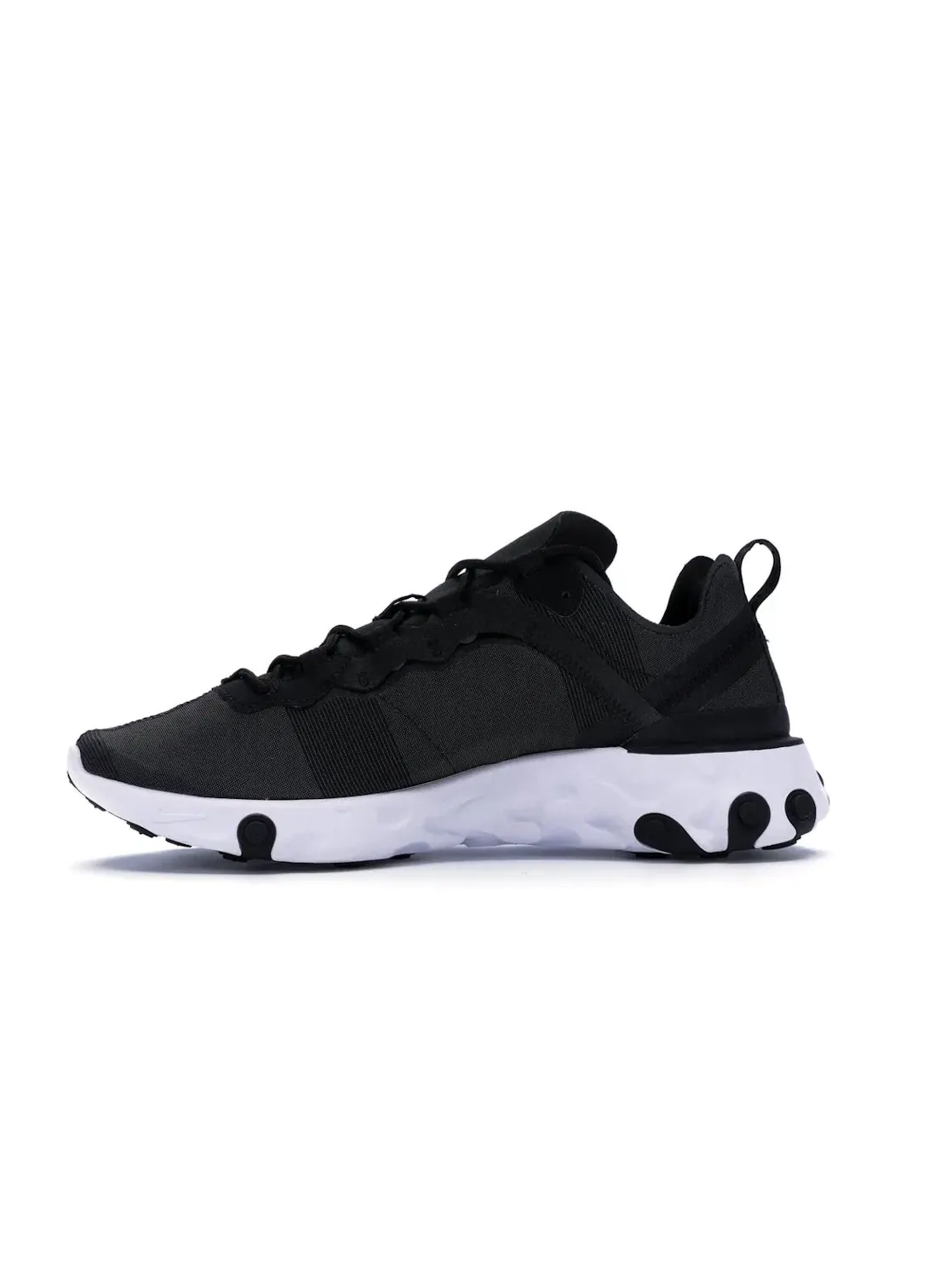 Мужские кроссовки Lifestyle Nike React Element 55 — изображение 3 из 4, черный/белый