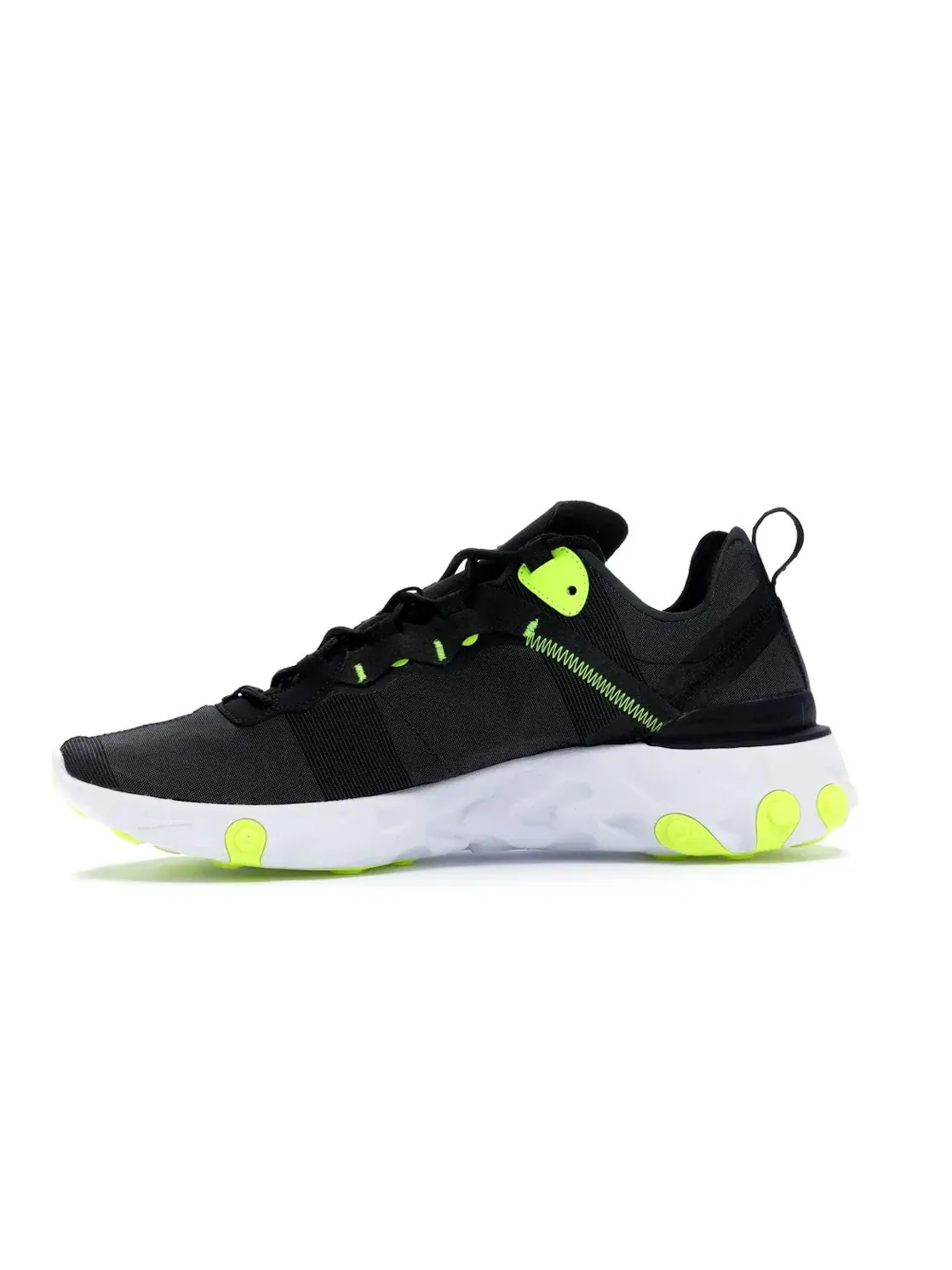 Мужские кроссовки Lifestyle Nike React Element 55 — изображение 3 из 4, черный/серый//белый