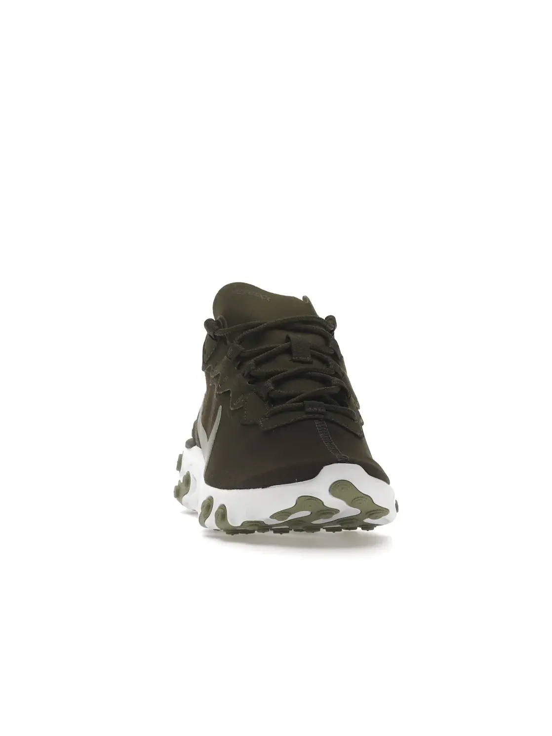 Женские кроссовки Lifestyle Nike React Element 55 — изображение 2 из 4, хаки/белый