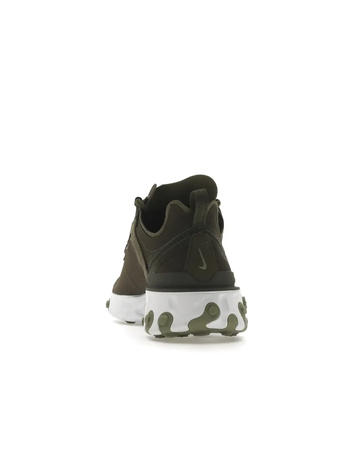 Женские кроссовки Lifestyle Nike React Element 55 — изображение 4 из 4, хаки/белый