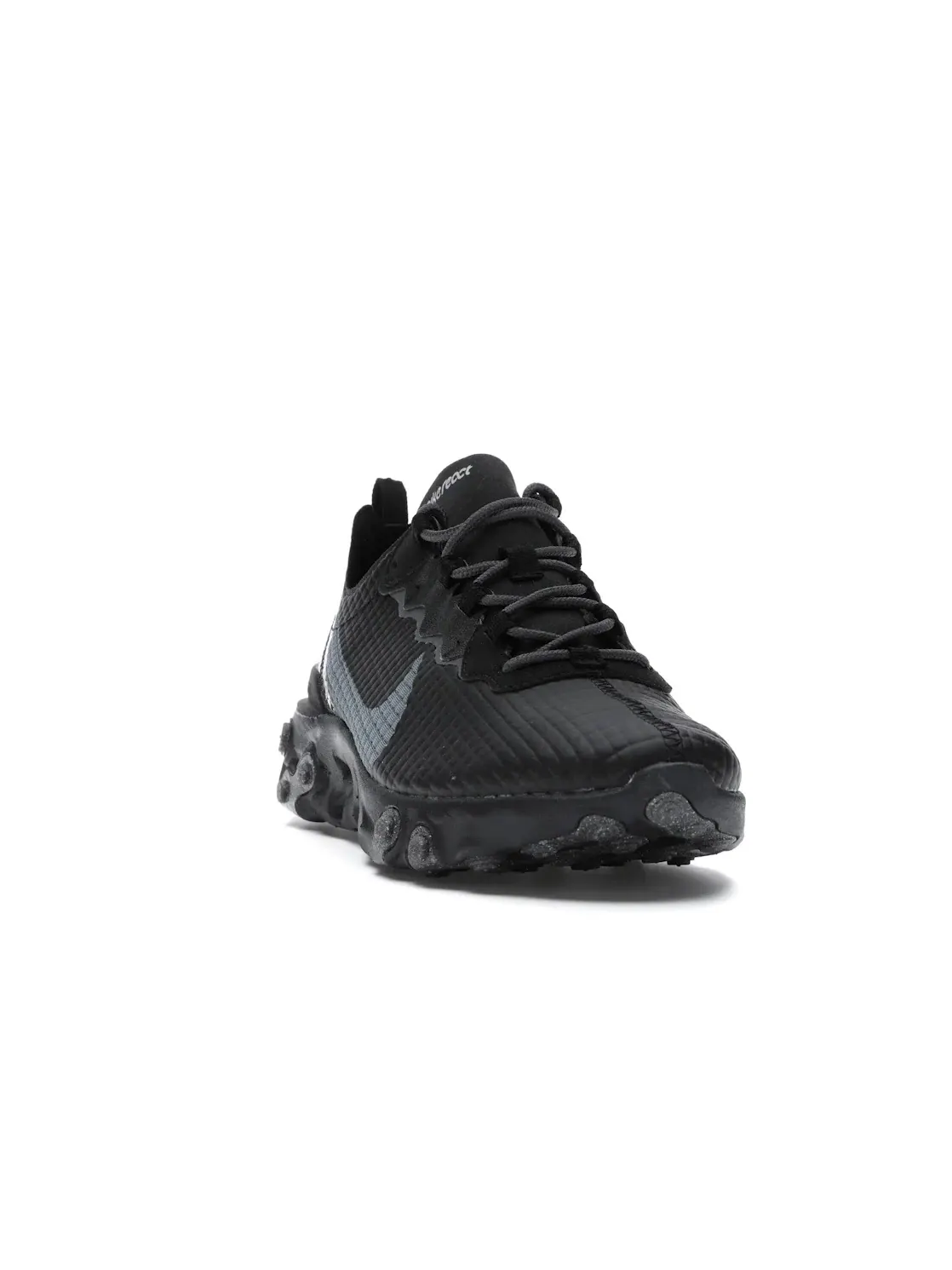 Мужские кроссовки Lifestyle Nike React Element 55 — изображение 2 из 4, черный/-темный серый