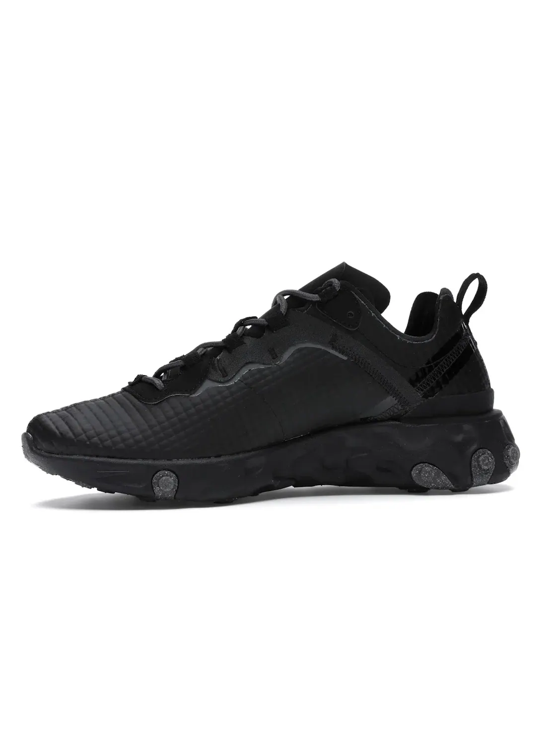 Мужские кроссовки Lifestyle Nike React Element 55 — изображение 3 из 4, черный/-темный серый