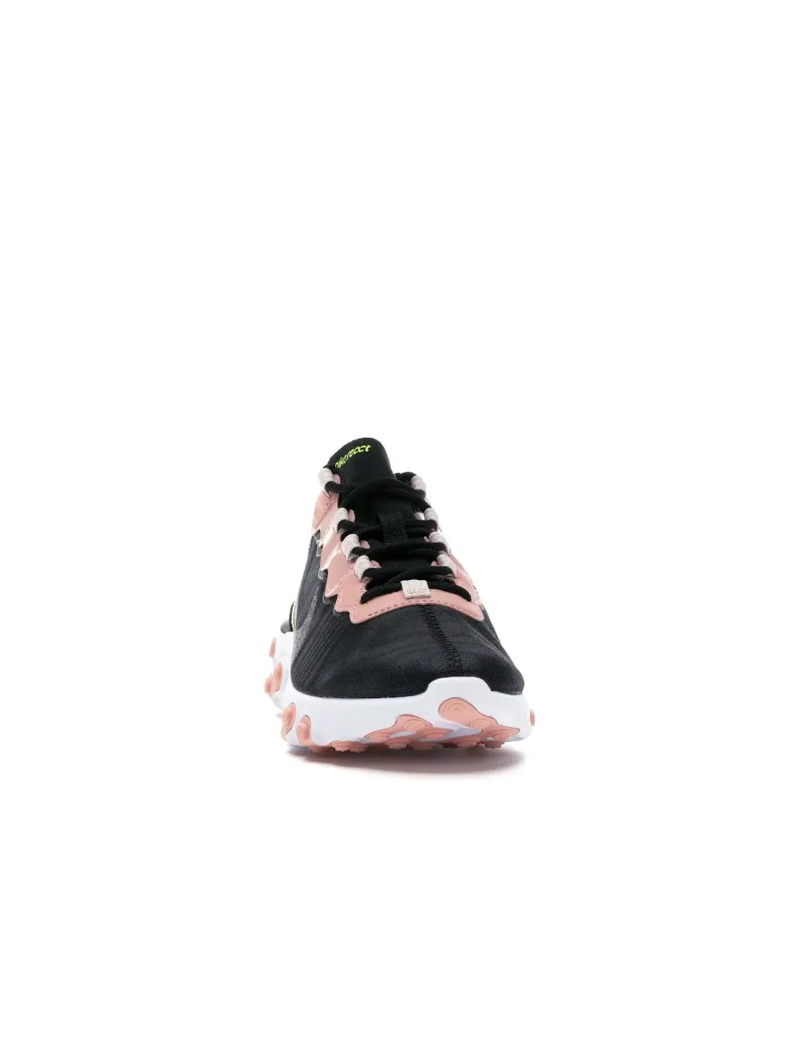 Женские кроссовки Lifestyle Nike React Element 55 Premium — изображение 2 из 4, черный светлый розовый