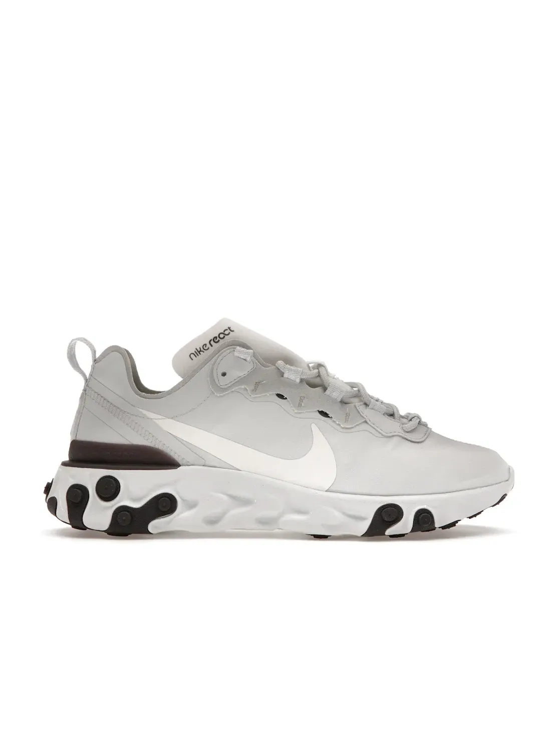 Мужские кроссовки Lifestyle Nike React Element 55 — изображение 1 из 4, платиновый/белый/серый