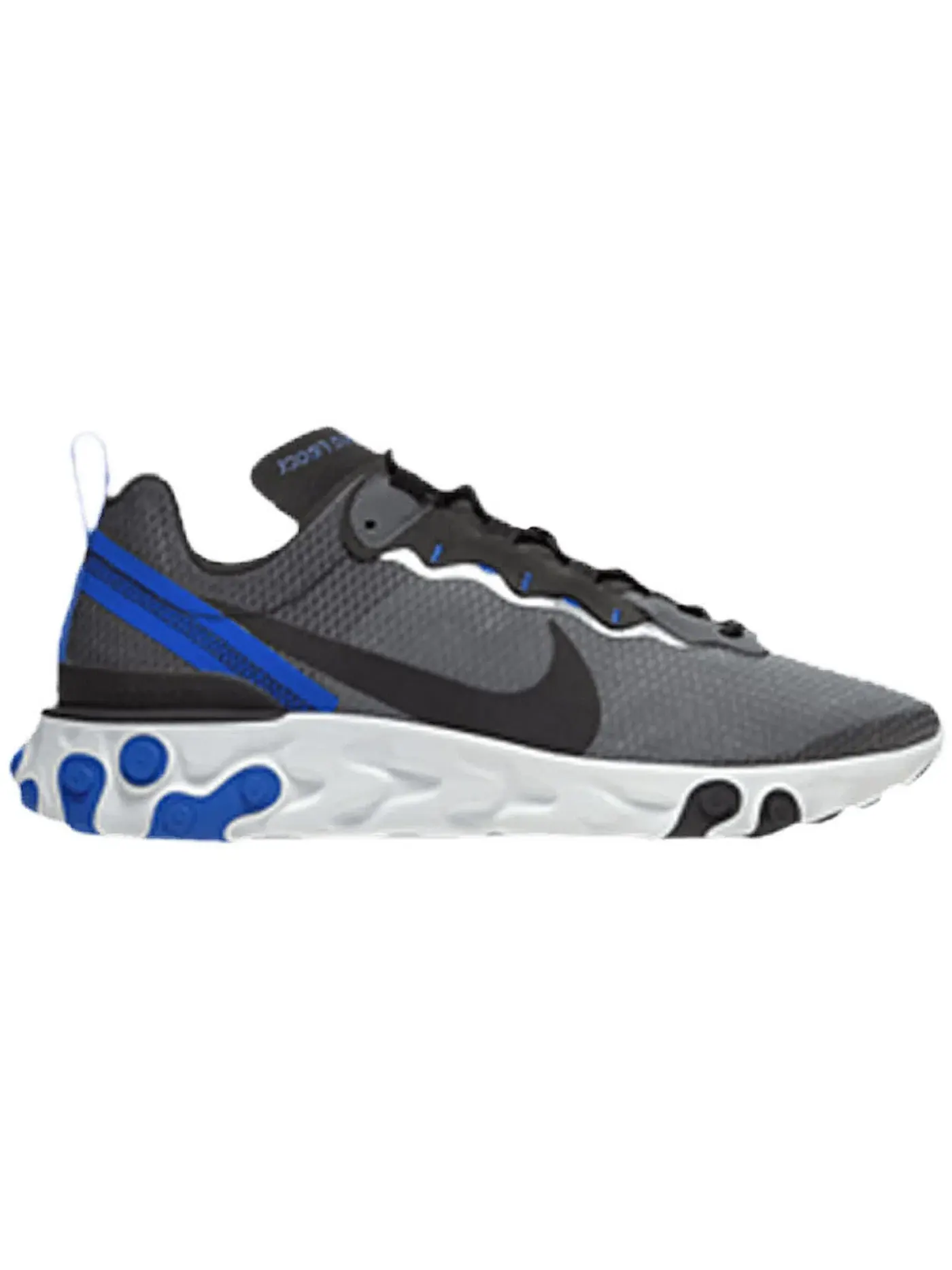 Мужские кроссовки Lifestyle Nike React Element 55 SE — изображение 1 из 1, черный/синий