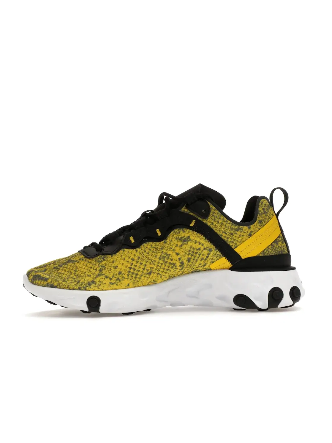 Женские кроссовки Lifestyle Nike React Element 55 — изображение 3 из 4, желтый/черный/белый