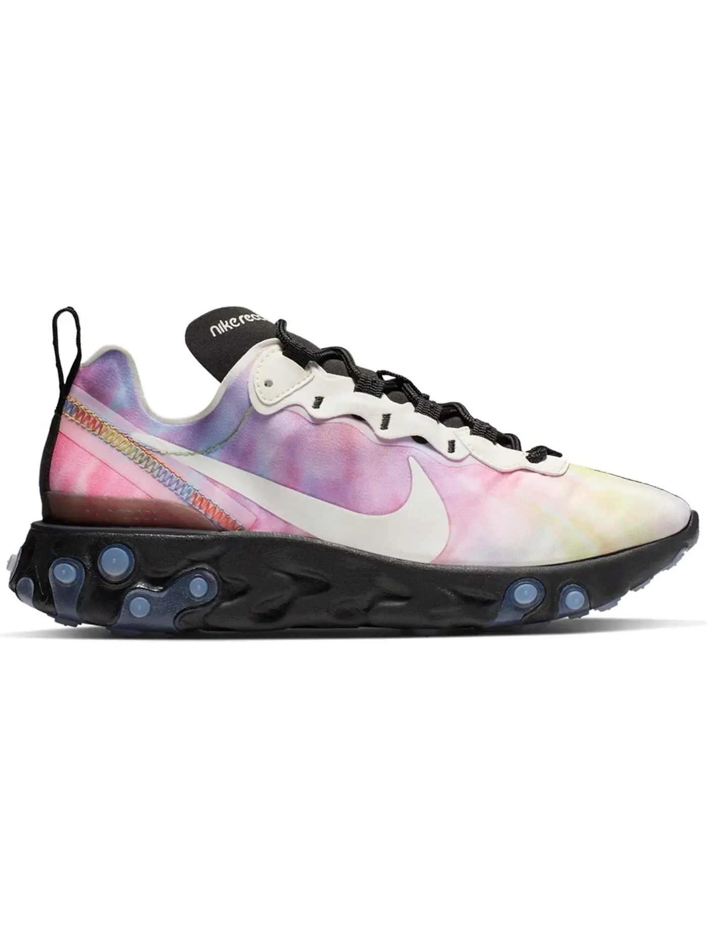 Женские кроссовки Lifestyle Nike React Element 55 — изображение 1 из 1, мульти-/-черный