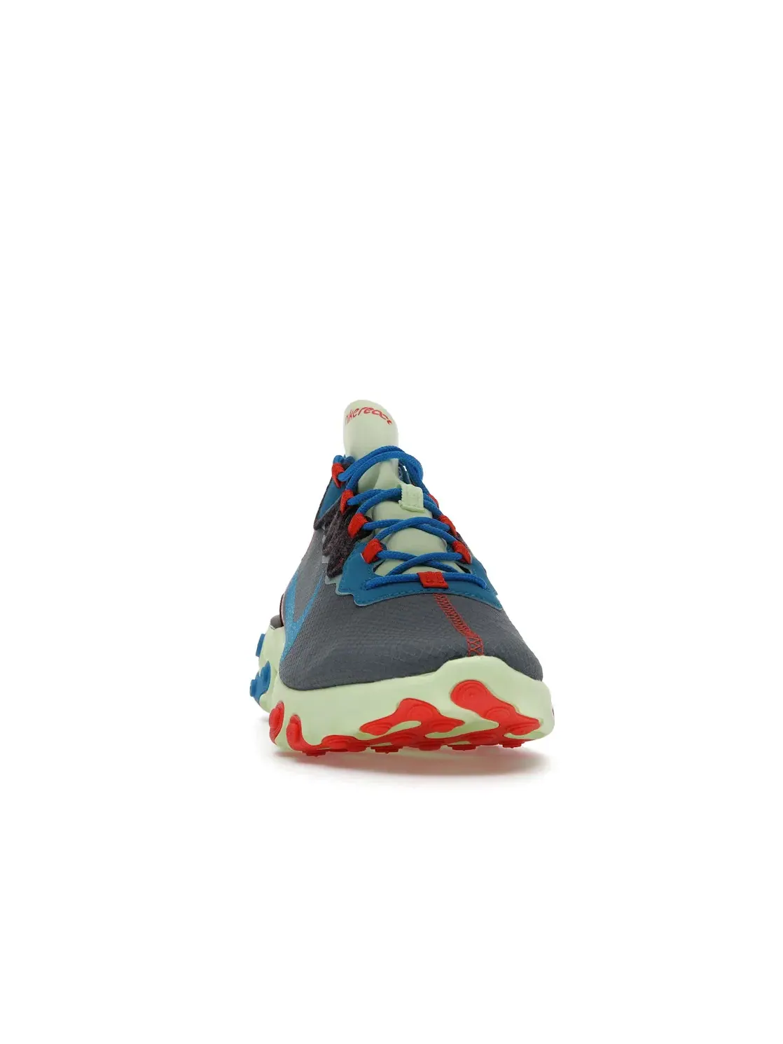 Мужские кроссовки Lifestyle с контрастным дизайном Nike React Element 55 — изображение 2 из 4, темный серый-синий-синий