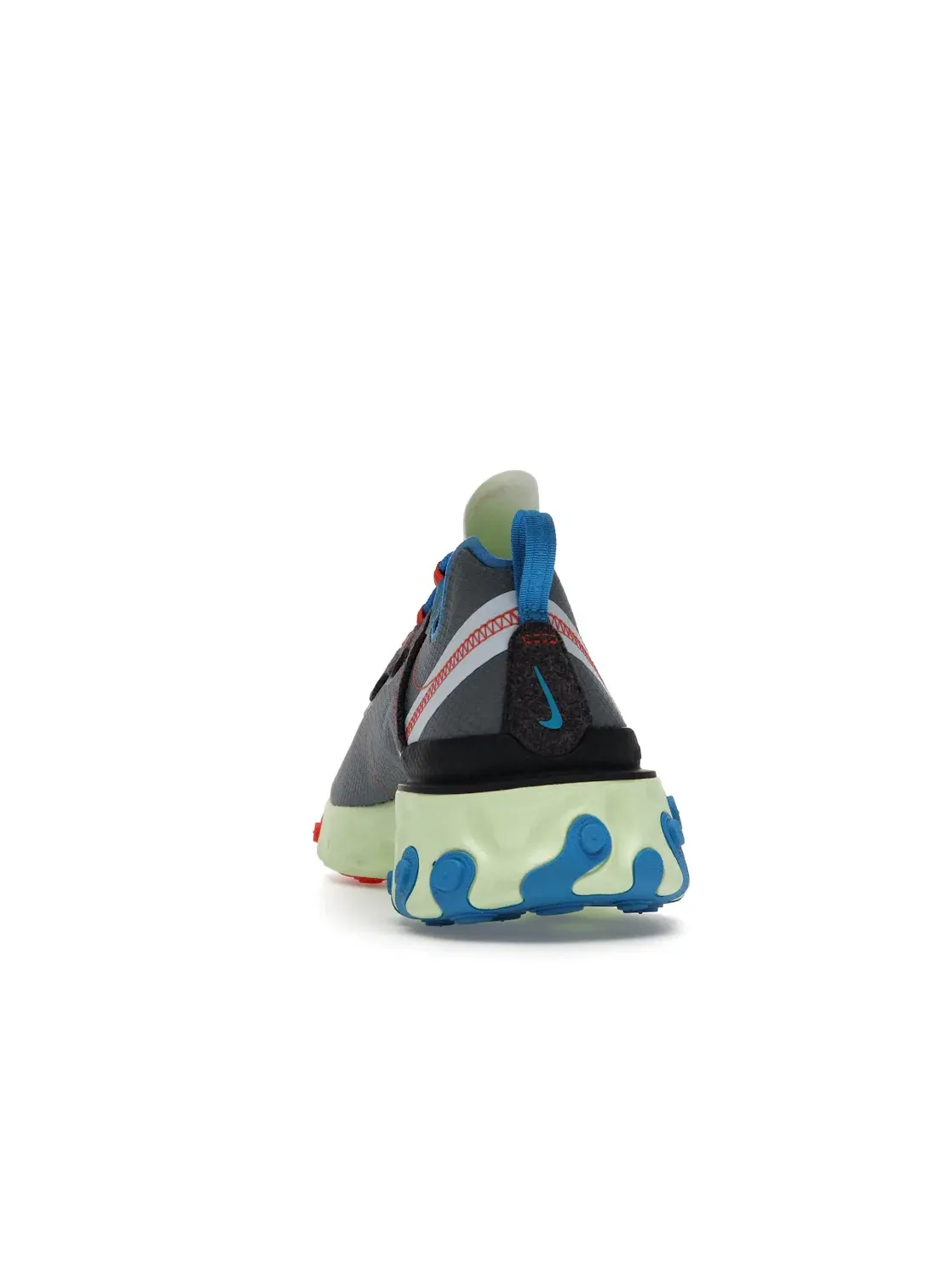 Мужские кроссовки Lifestyle с контрастным дизайном Nike React Element 55 — изображение 4 из 4, темный серый-синий-синий