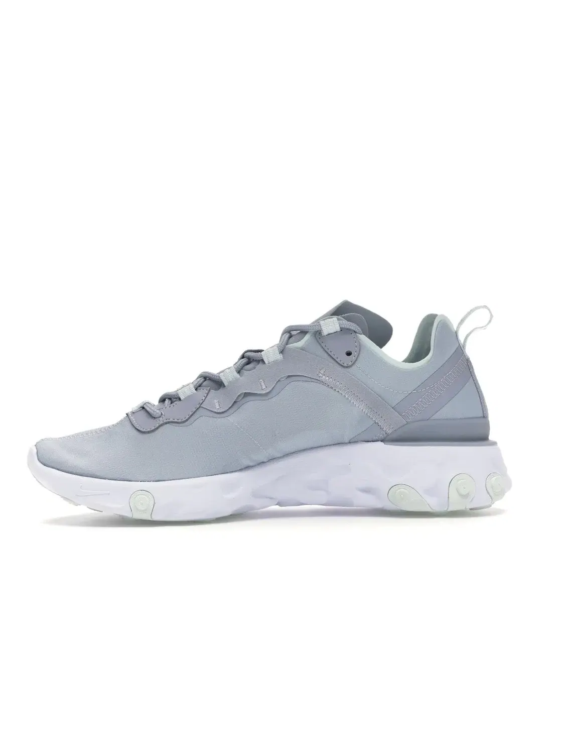 Женские кроссовки Lifestyle Nike React Element 55 — изображение 3 из 4, серый/белый-голубой