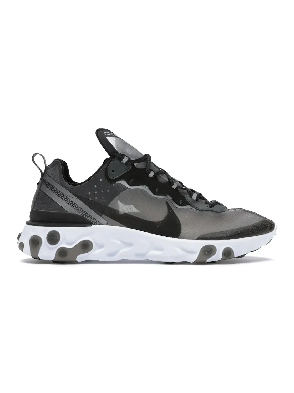 Мужские кроссовки Lifestyle Nike React Element 87 — изображение 1 из 4, черный-белый