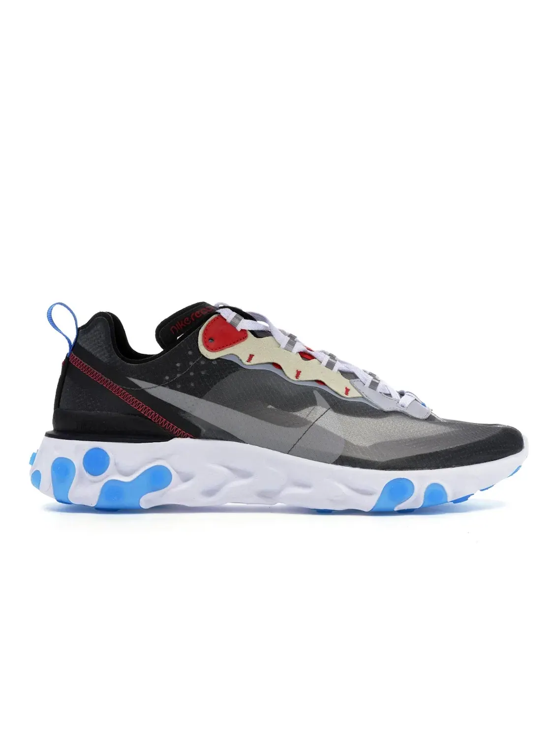 Мужские кроссовки Lifestyle с полупрозрачным верхом Nike React Element 87 — изображение 1 из 4