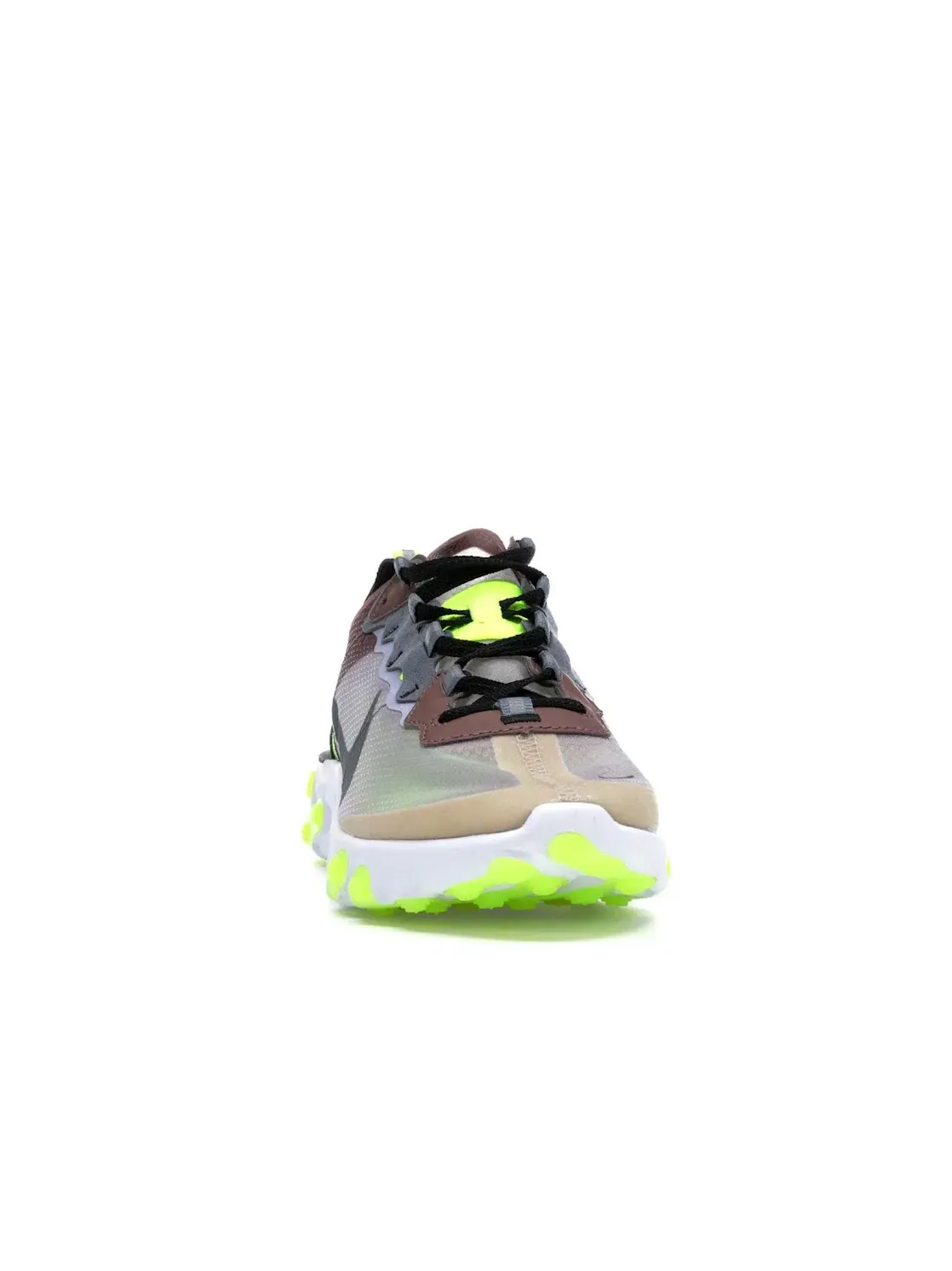 Мужские кроссовки Lifestyle Nike React Element 87 — изображение 2 из 4, песочный/серый