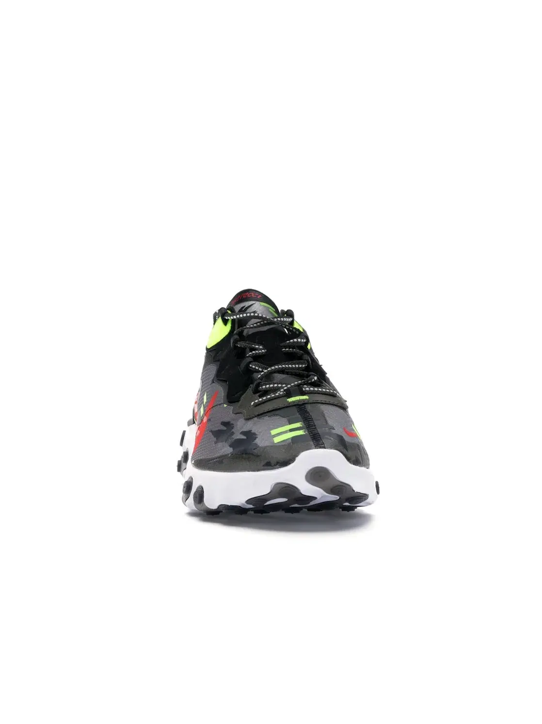Мужские кроссовки Lifestyle Nike React Element 87 — изображение 2 из 4, оливковый/черный--яркий