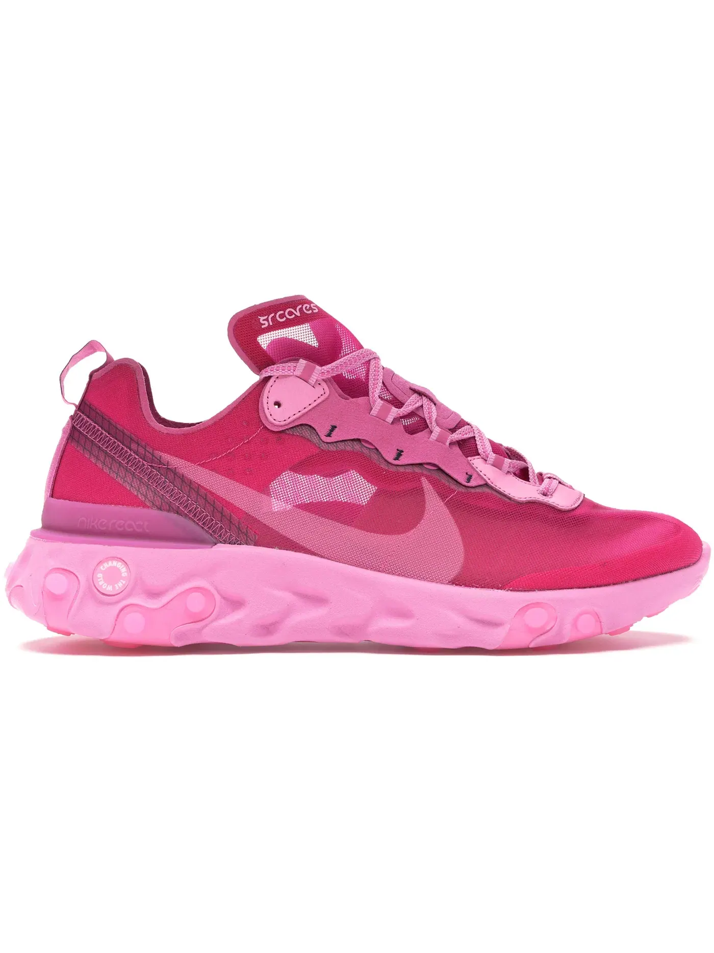 Мужские кроссовки Lifestyle Nike React Element 87 — изображение 1 из 1, розовый розовый