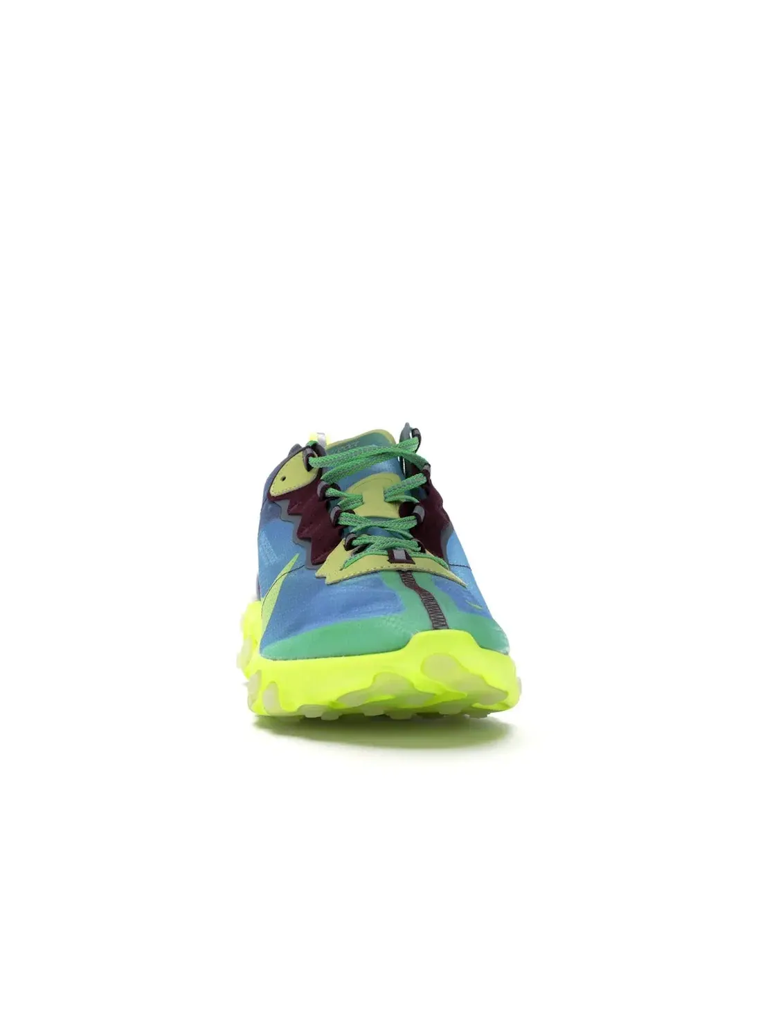 Мужские кроссовки с прозрачным верхом Nike React Element 87 Undercover Lakeside — изображение 2 из 4, желтый