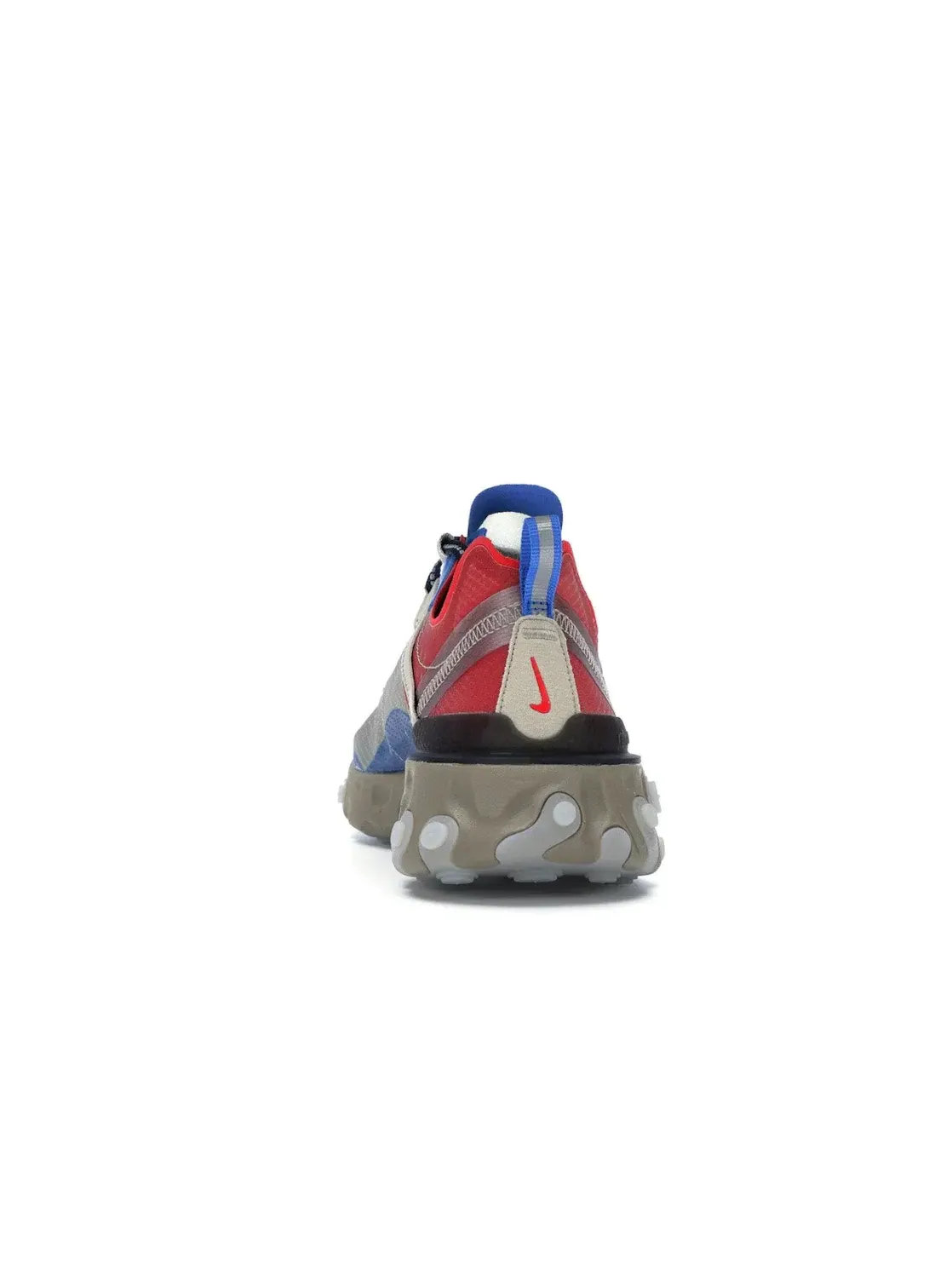 Мужские кроссовки Lifestyle с принтом Nike React Element 87 — изображение 4 из 4, светлый бежевый/синий