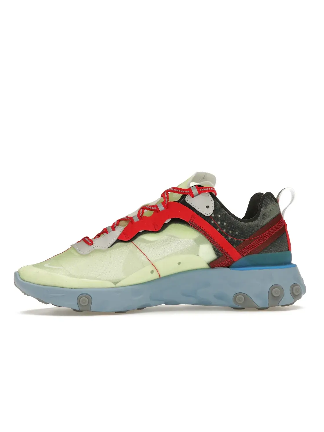 Мужские кроссовки с принтом Nike React Element 87 Undercover Nike — изображение 3 из 4, красный-черный-белый