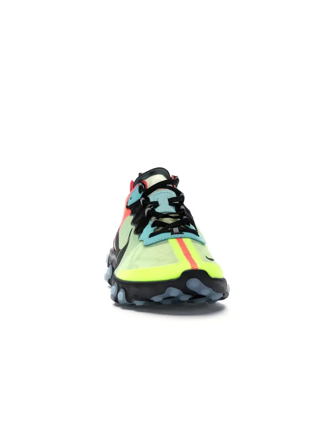 Мужские кроссовки Lifestyle Nike React Element 87 — изображение 2 из 4, зеленый-розовый-черный