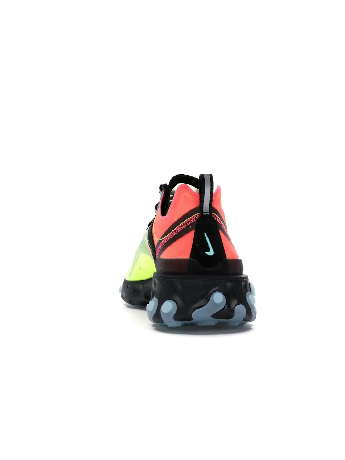 Мужские кроссовки Lifestyle Nike React Element 87 — изображение 4 из 4, зеленый-розовый-черный