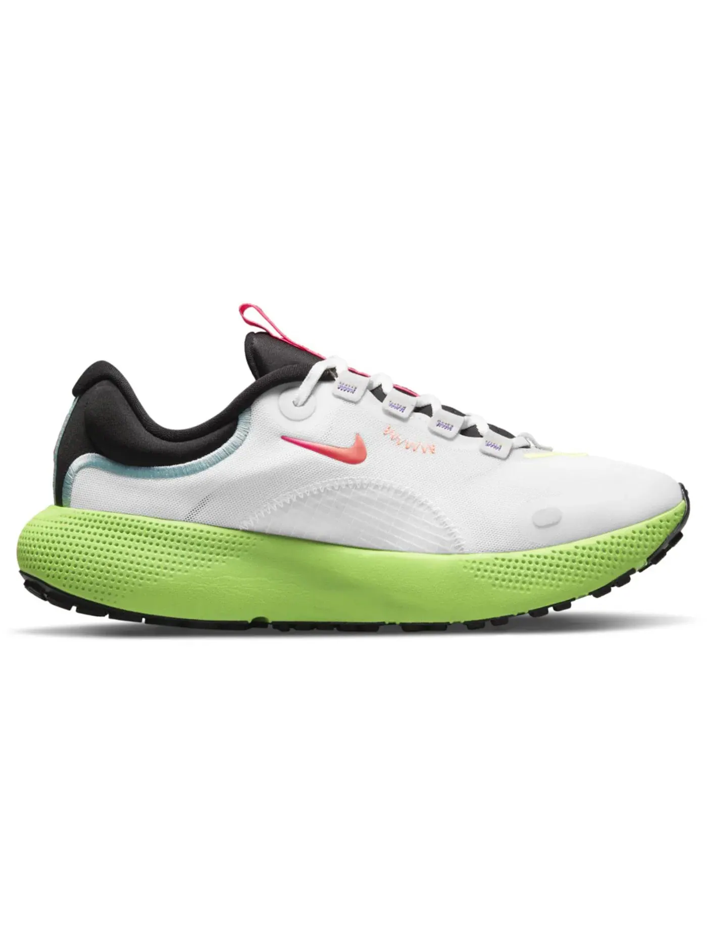 Женские кроссовки Lifestyle Nike React Escape Run — изображение 1 из 1, белый/розовый//яркий
