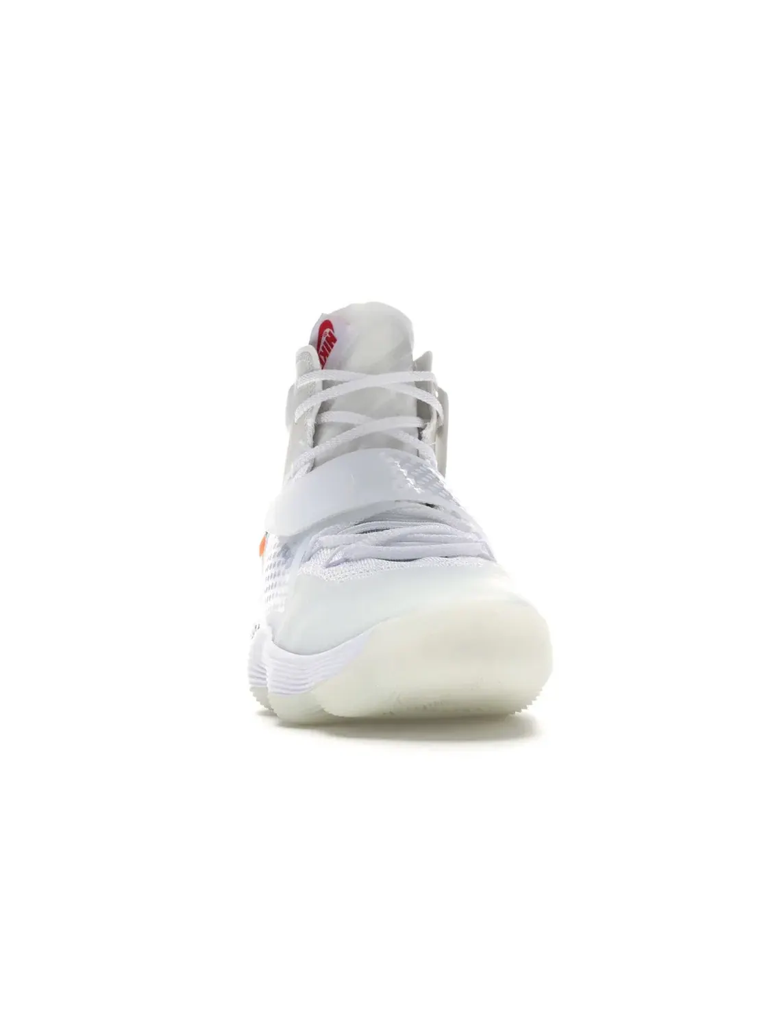 Мужские кроссовки для баскетбола Nike React Hyperdunk 2017 Flyknit Off-White — изображение 2 из 4, белый/белый-белый