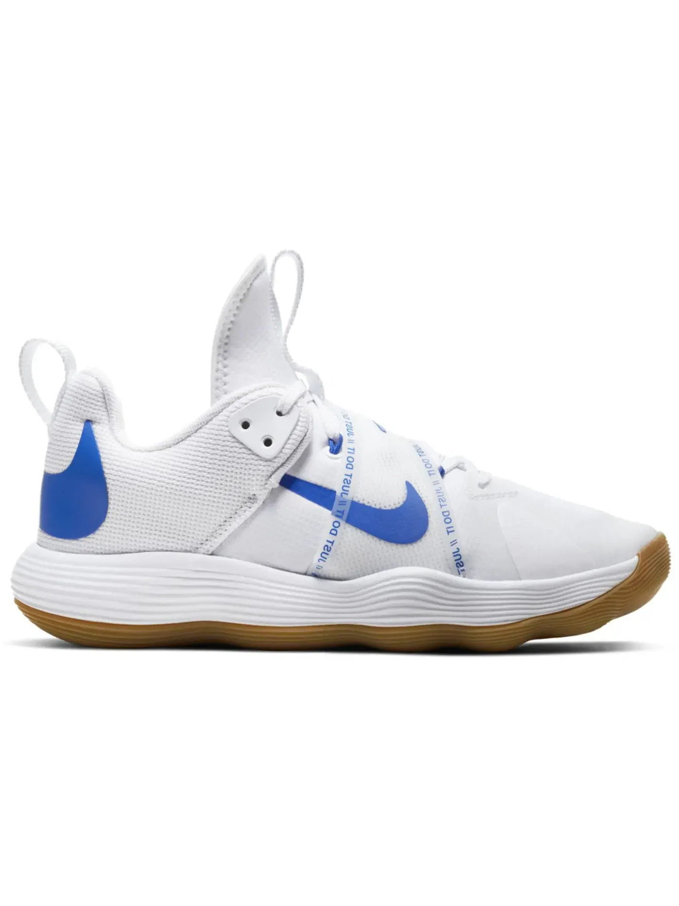 Женские кроссовки для волейбола Nike React Hyperset Nike — изображение 1 из 1, белый/светлый коричневый