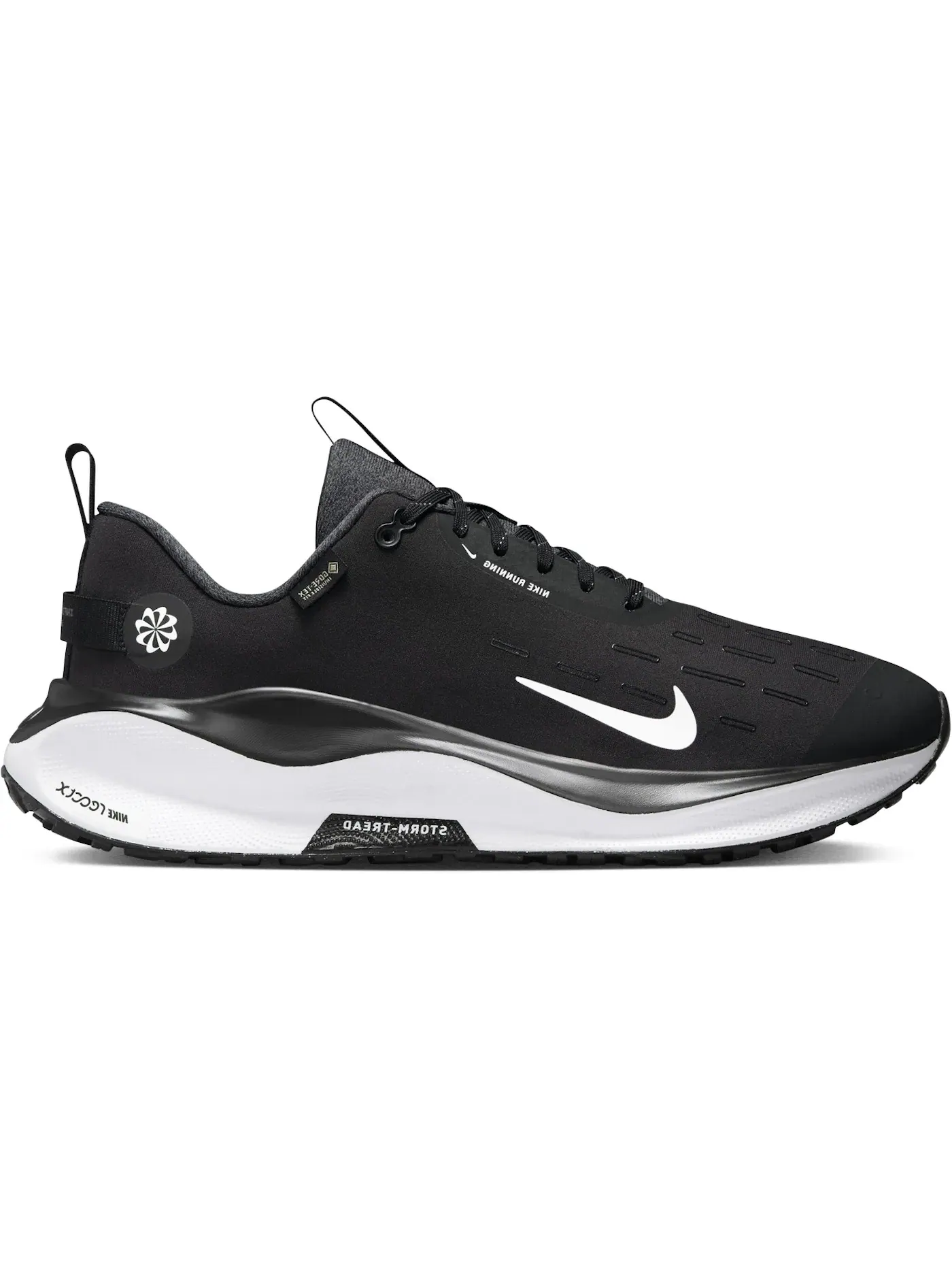 Мужские кроссовки с мембраной Gore-Tex Nike React Infinity Run 4 — изображение 1 из 1, черный///белый