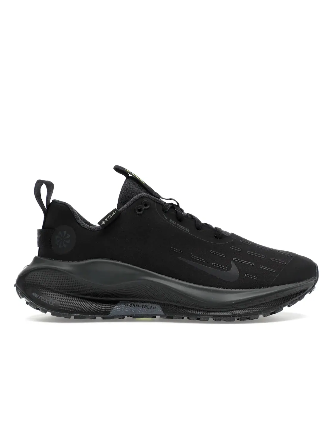 Женские кроссовки для бега с мембраной Gore-Tex Nike React Infinity Run 4 — изображение 1 из 4, черный//темный серый