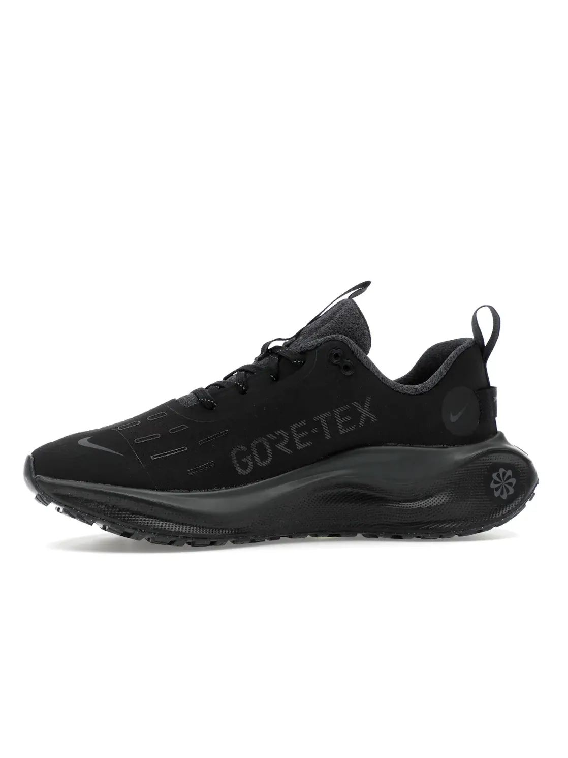 Женские кроссовки для бега с мембраной Gore-Tex Nike React Infinity Run 4 — изображение 3 из 4, черный//темный серый