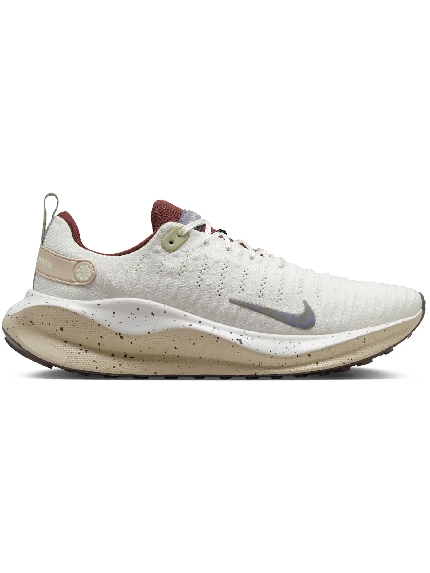 Мужские кроссовки для бега Nike React Infinity Run 4, Sail/Sanddrift/Earth/Dark Stucco — изображение 1 из 1