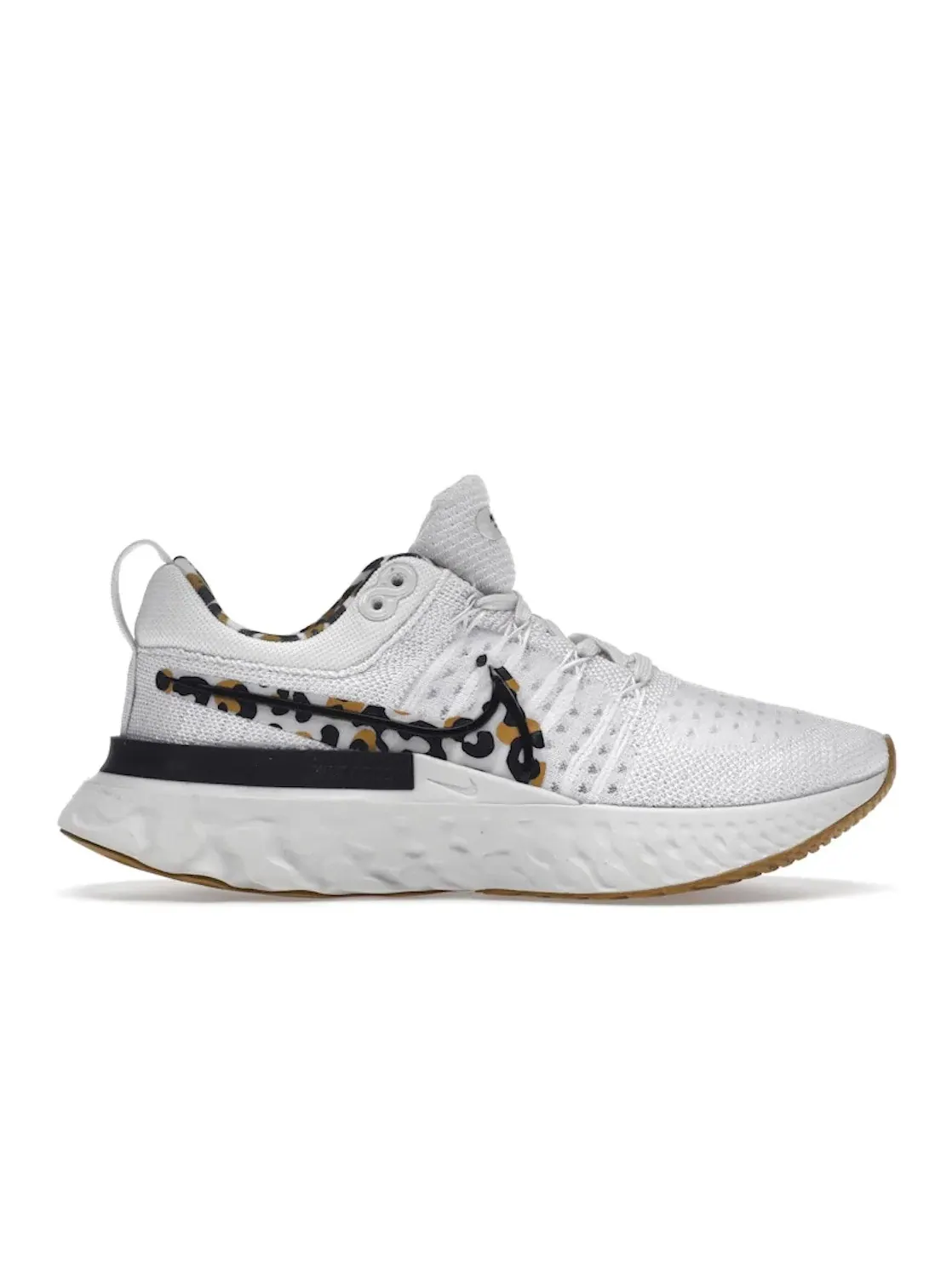 Женские кроссовки для бега с принтом Nike React Infinity Run Flyknit 2 — изображение 1 из 4, платиновый